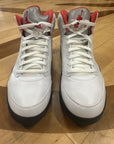 Jordan 5 Retro Fire Red Silver Tongue (2020) (Pre-Owned)
