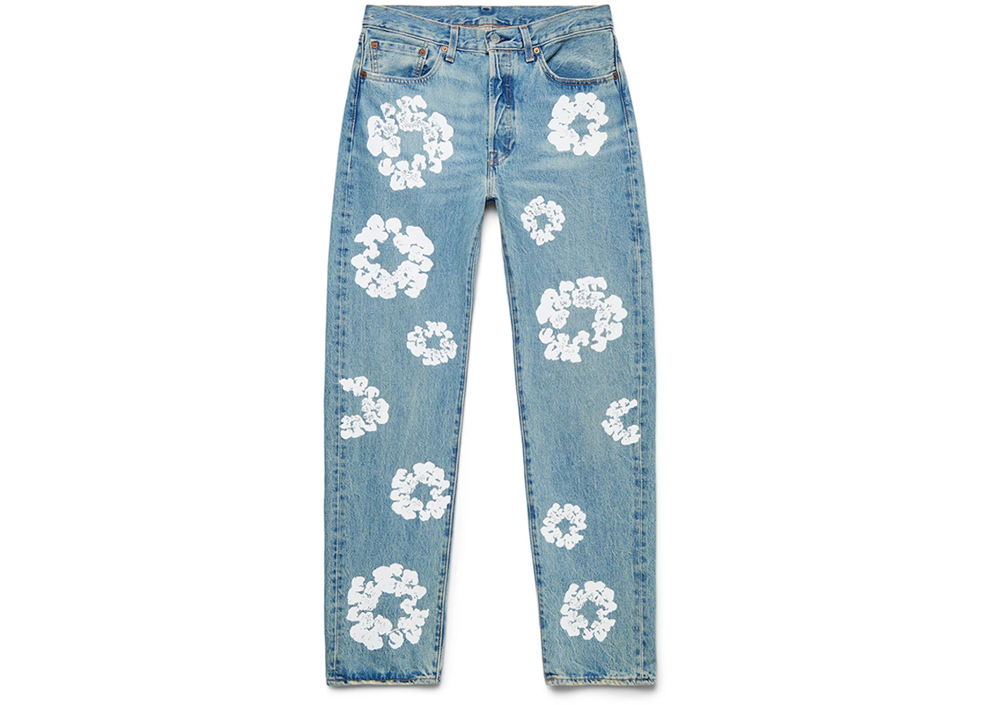 Denim Tears x Levi&#39;s Cotton Wreath Jean Light Wash (Pre-Owned)