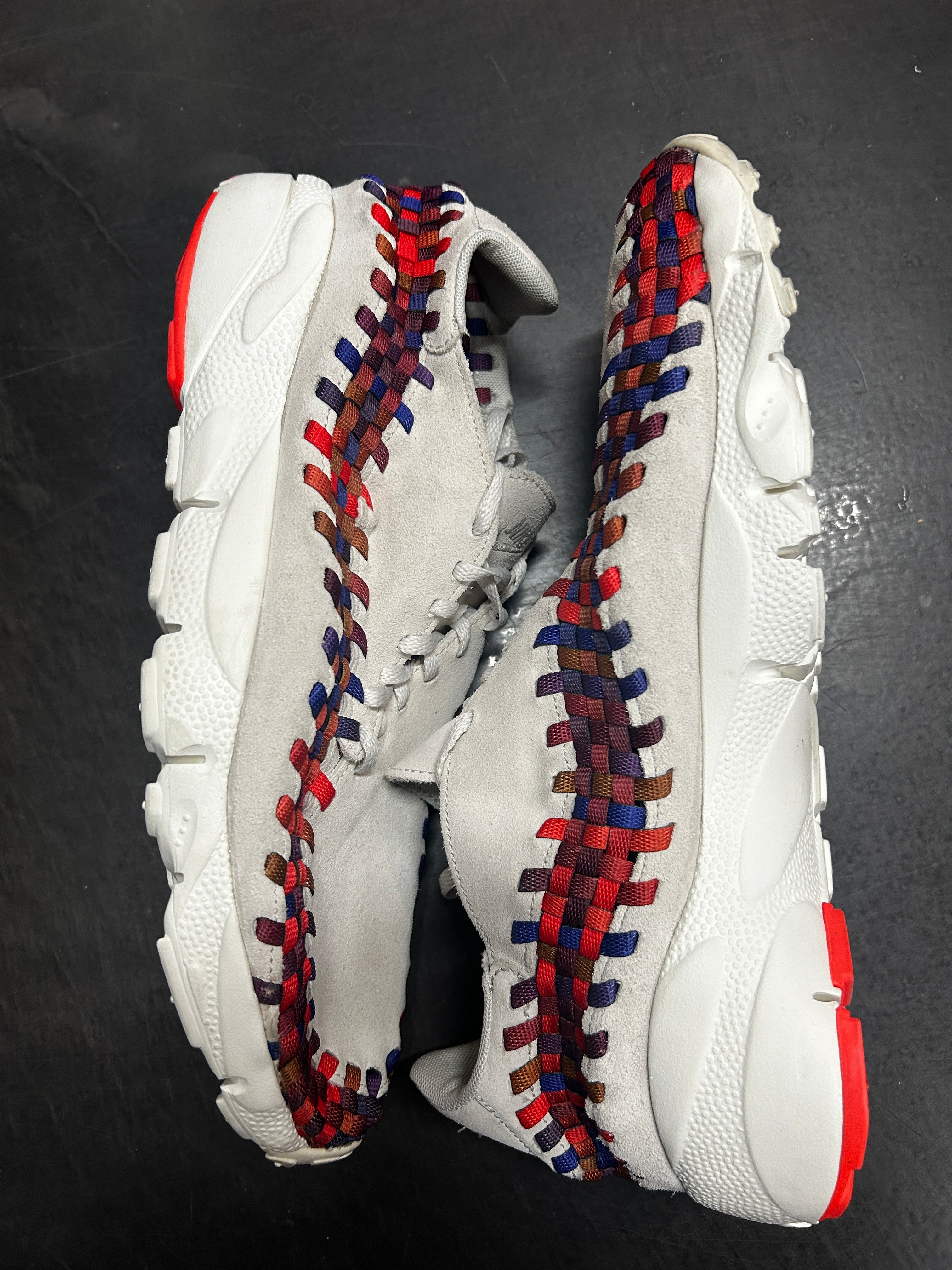 Nike Air Footscape Woven Light Bone Rainbow (Pre-Owned)