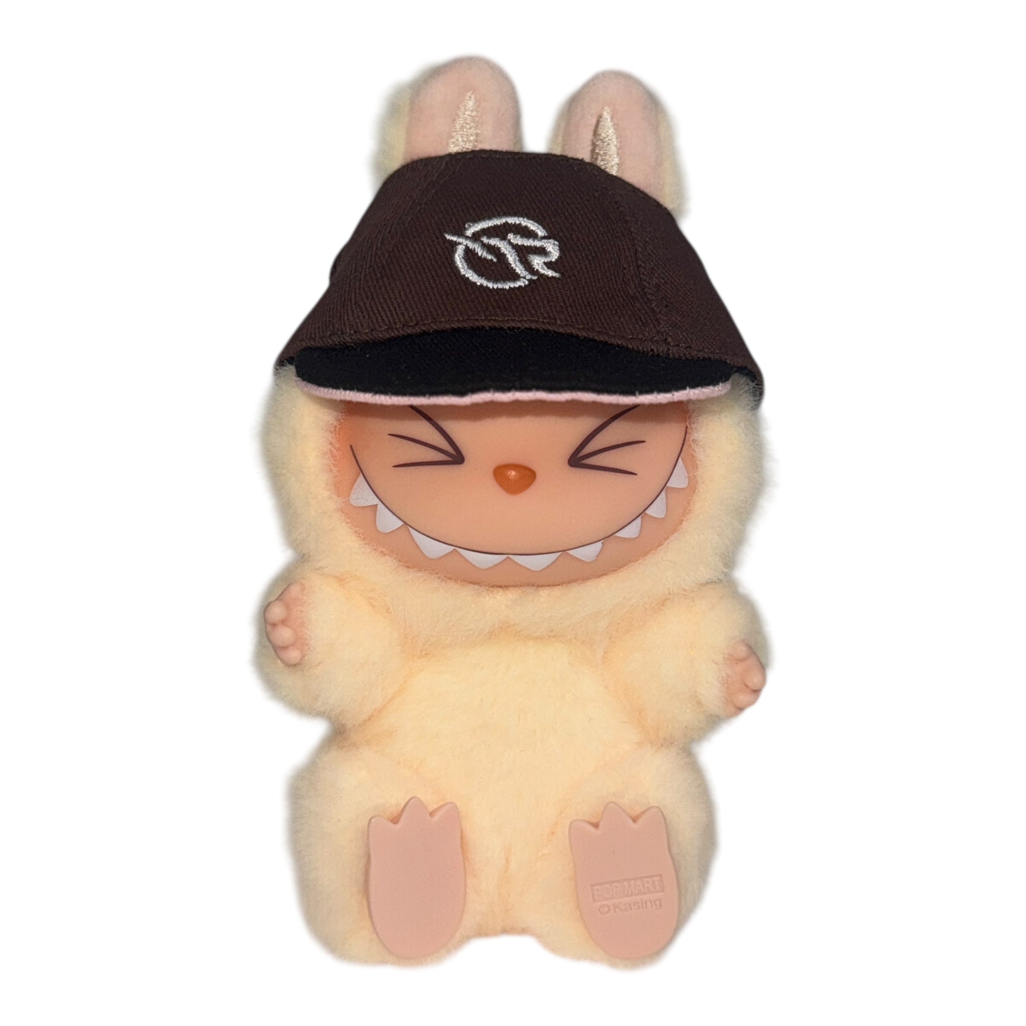 changchangtoy ピグモン ホビラン ホビーラウンド ぶたのはなM1号 The Magnolia Park Pink Mocha Labubu Fitted Hat (Brown)