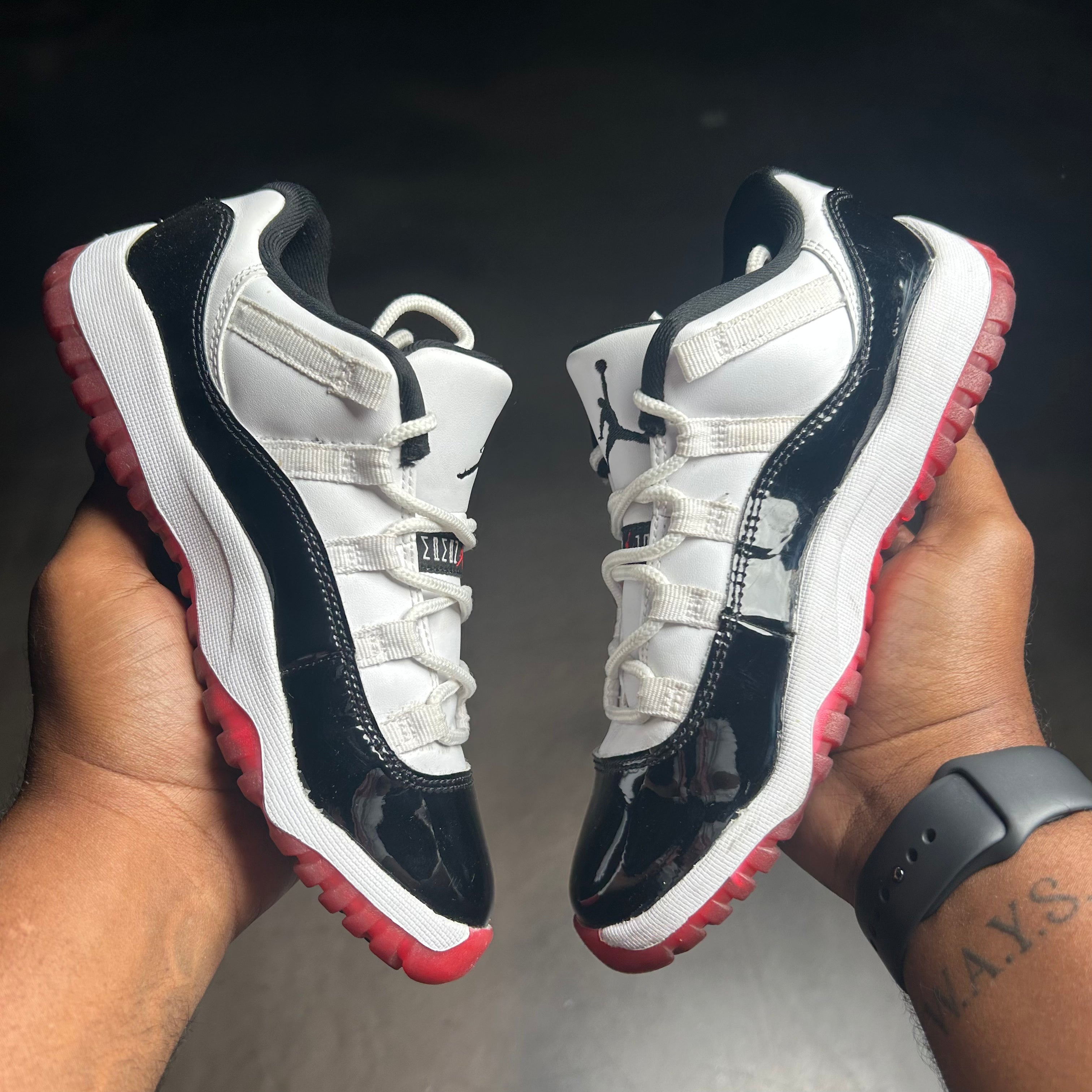 Jordan 11 Retro Low Concord Bred PS Pre Owned