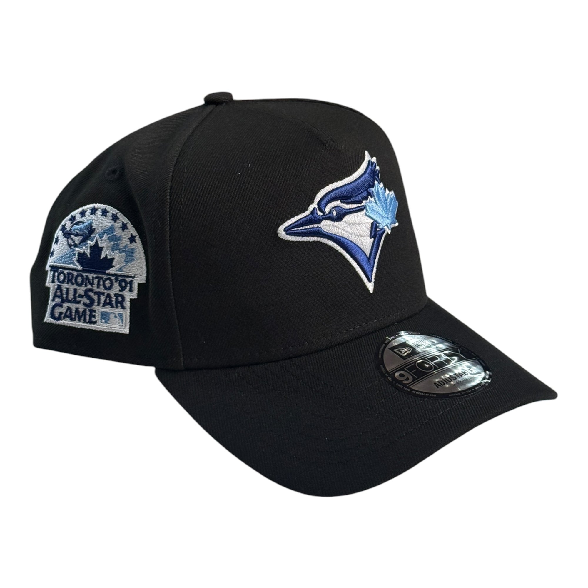 New Era 940 A-Frame Snapback Toronto Blue Jays Black/Light Blue