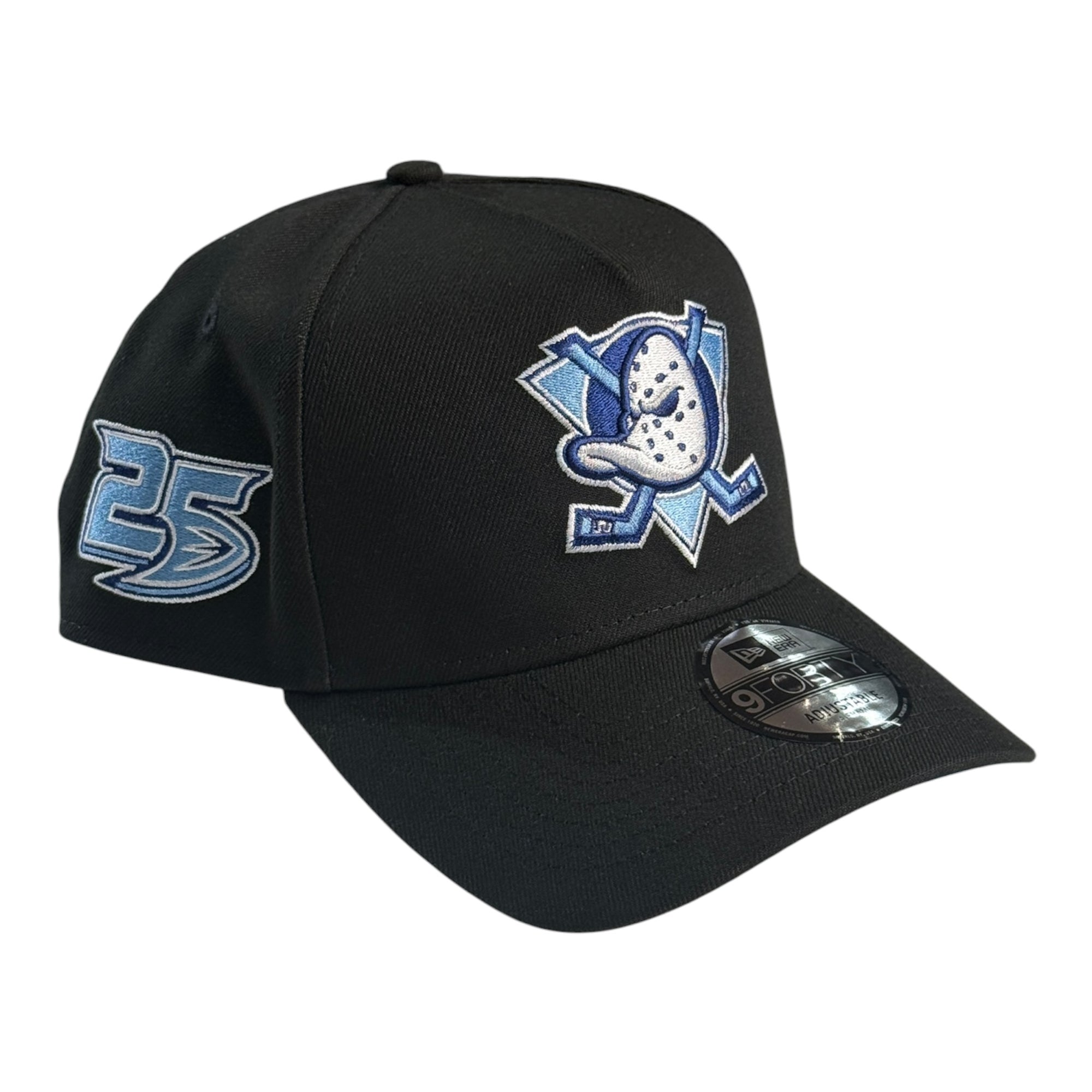 New Era 940 A-Frame Snapback Anaheim Ducks Black/Light Blue