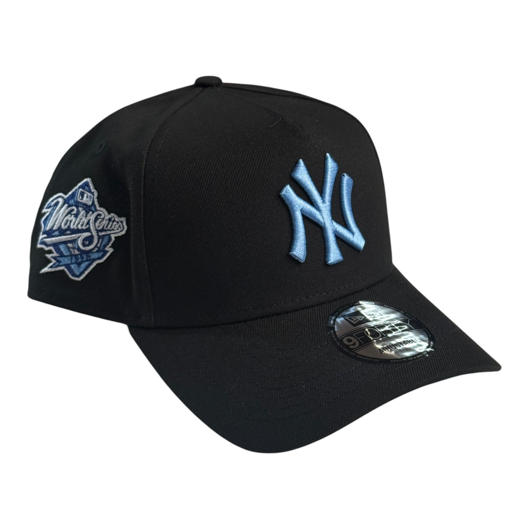 New Era 940 A-Frame Snapback New York Yankees Black/Light Blue