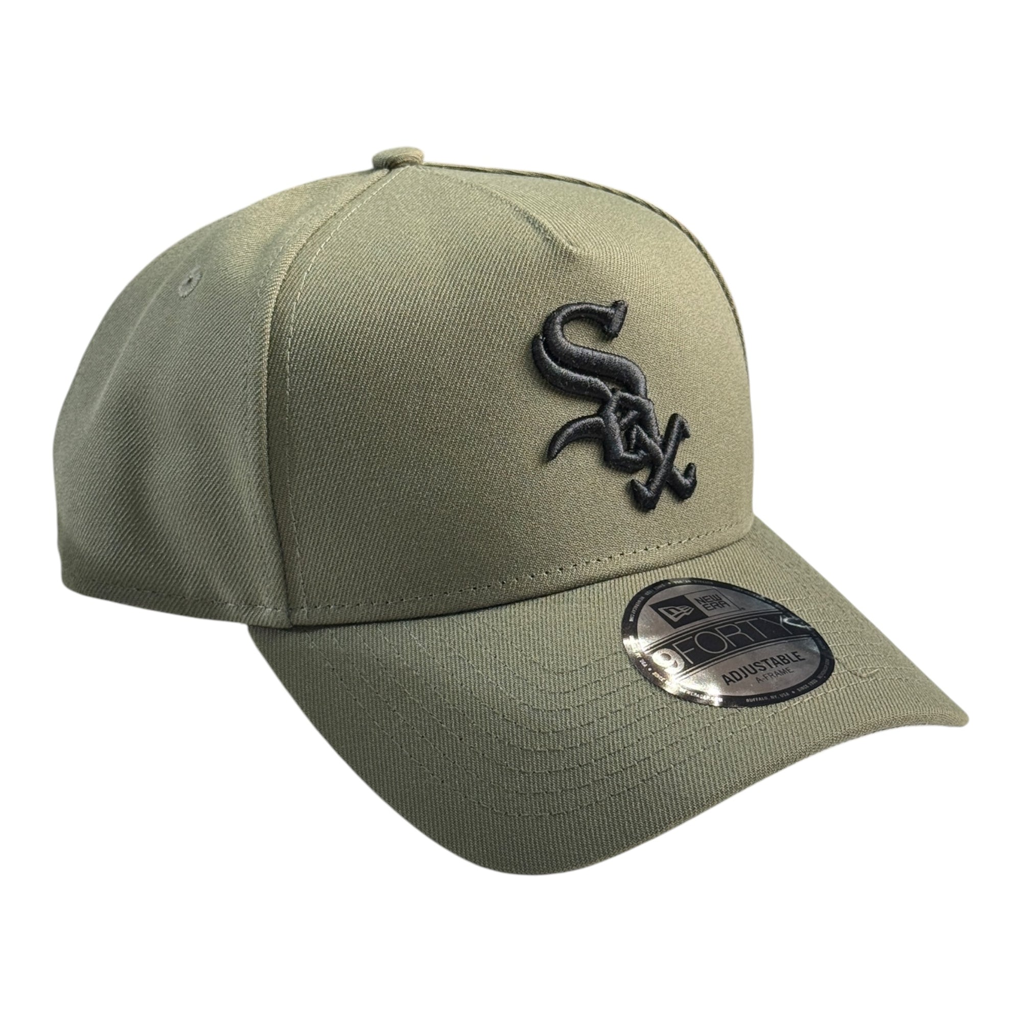 New Era 940 A-Frame Snapback Chicago White Sox Olive