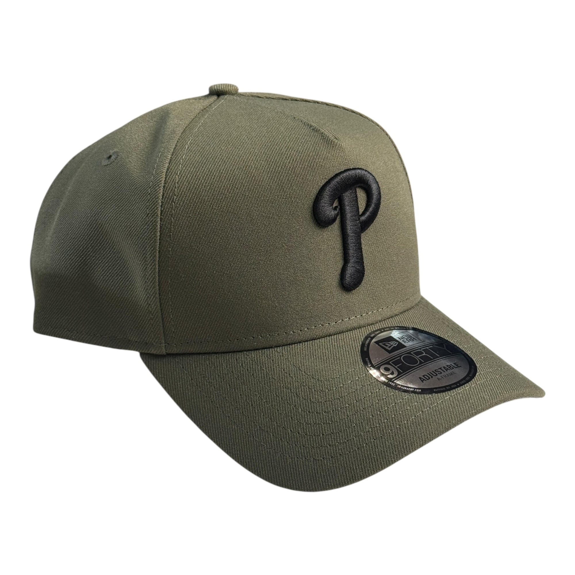 New Era 940 A-Frame Snapback Philadelphia Phillies Olive
