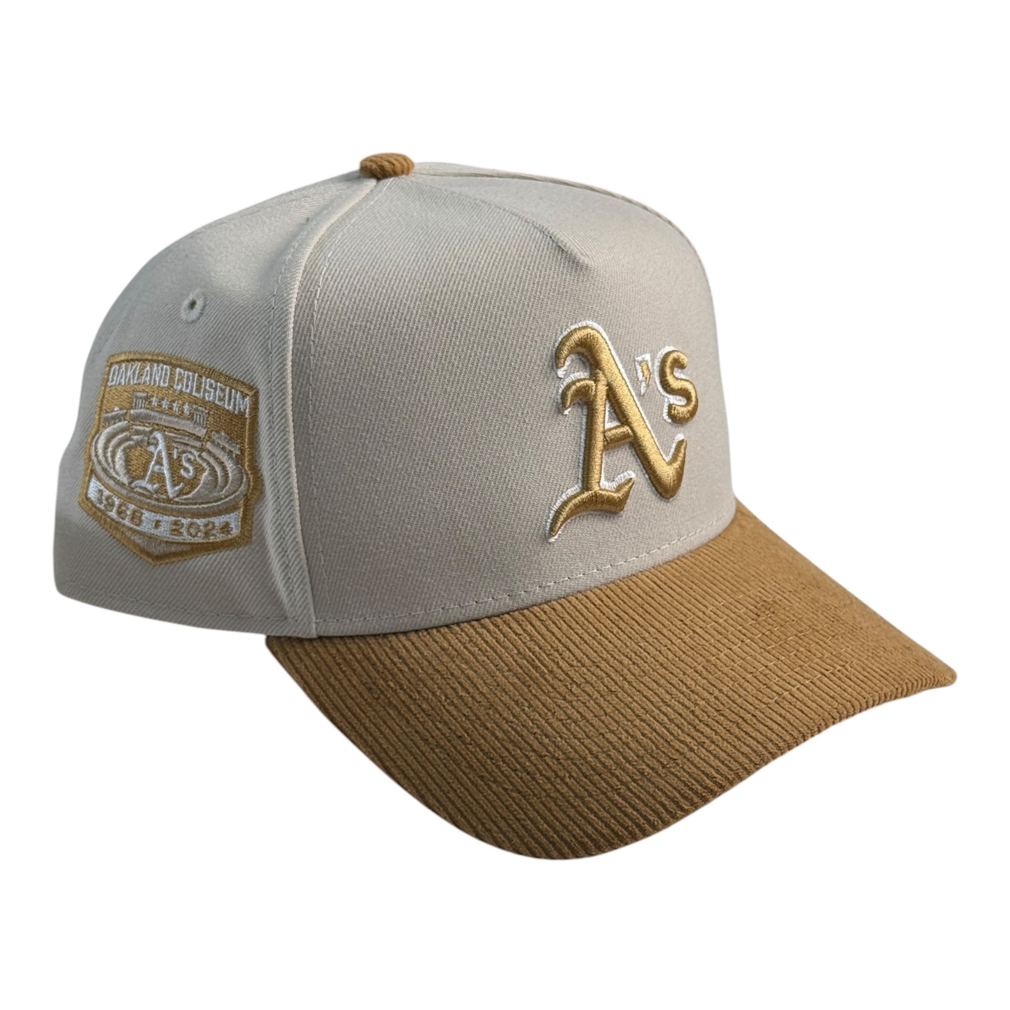 New Era 940 A-Frame Snapback Oakland Athletics Cream/Harvest