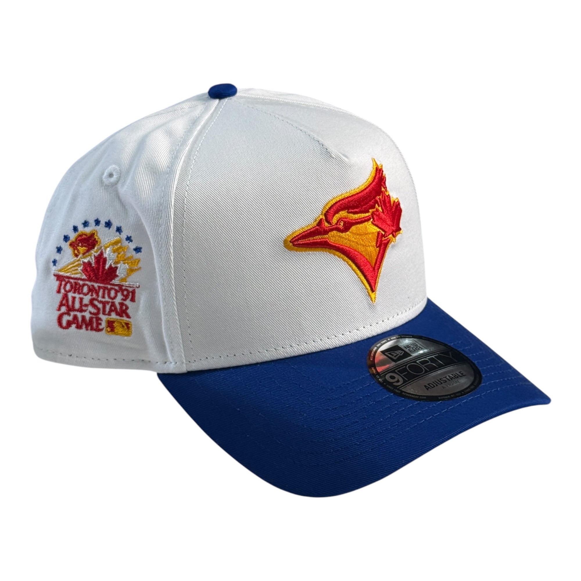 New Era 940 A-Frame Snapback Toronto Blue Jays White/Blue