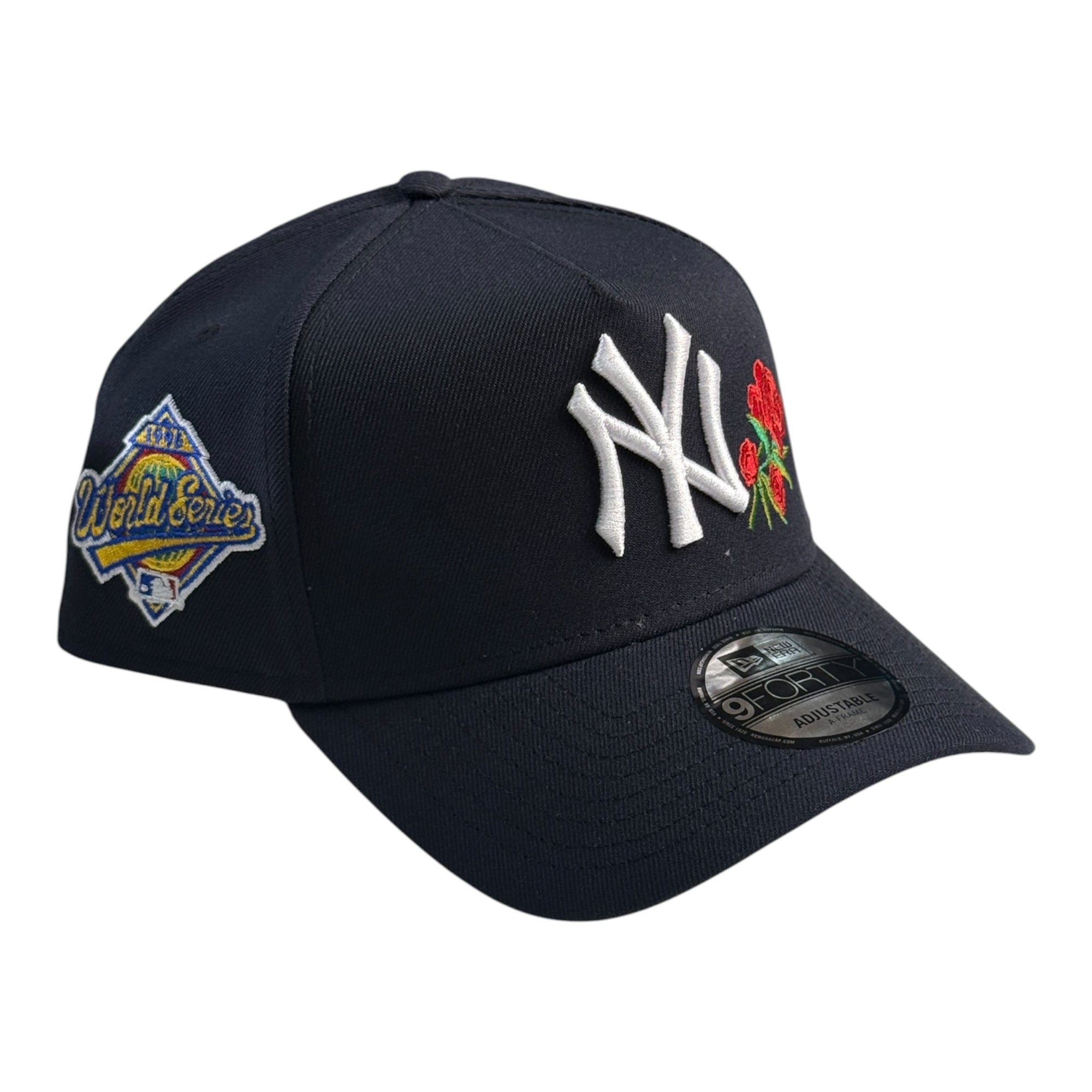New Era 940 A-Frame Snapback New York Yankees Flower Navy