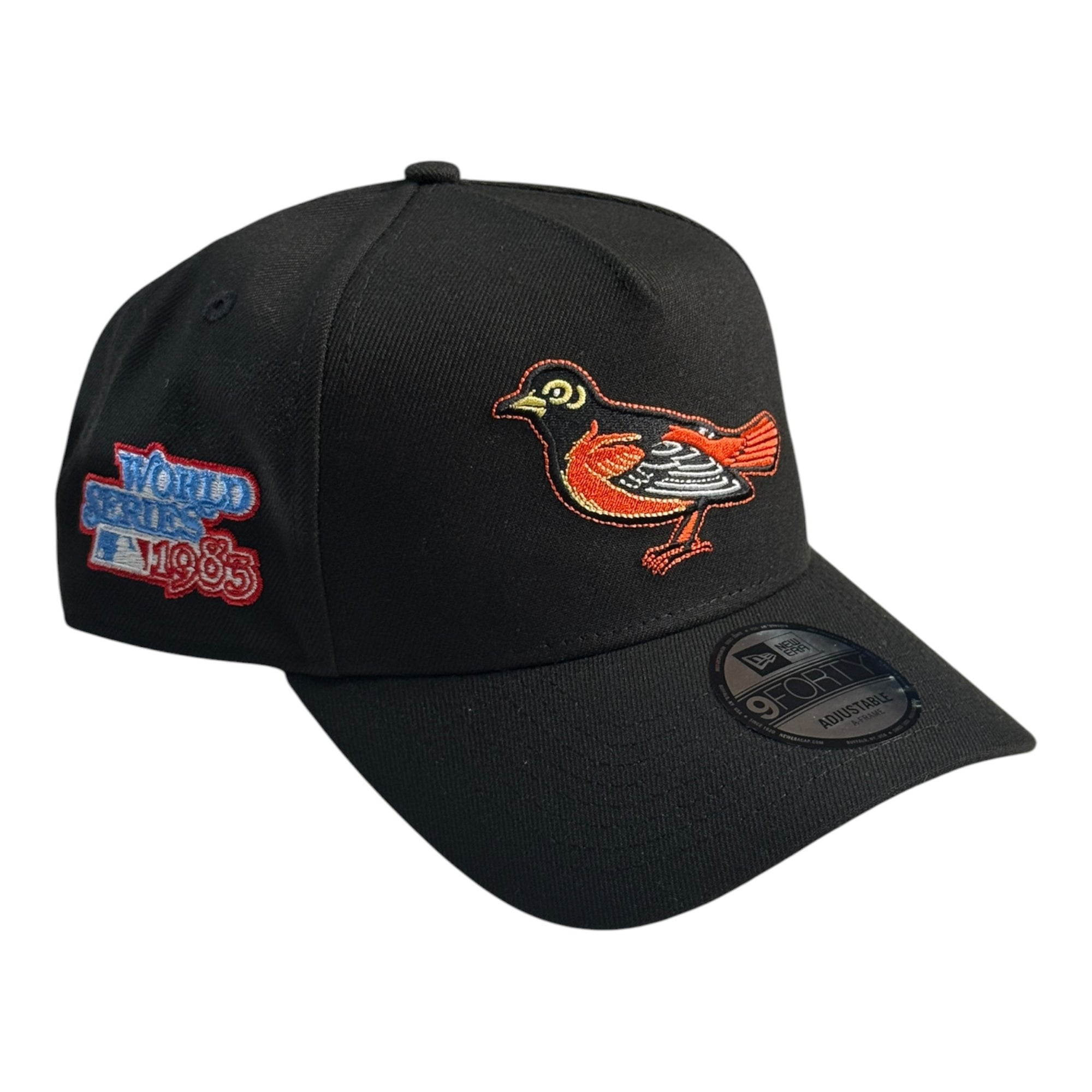 New Era 940 A-Frame Snapback Baltimore Orioles Black (85 WS Patch)