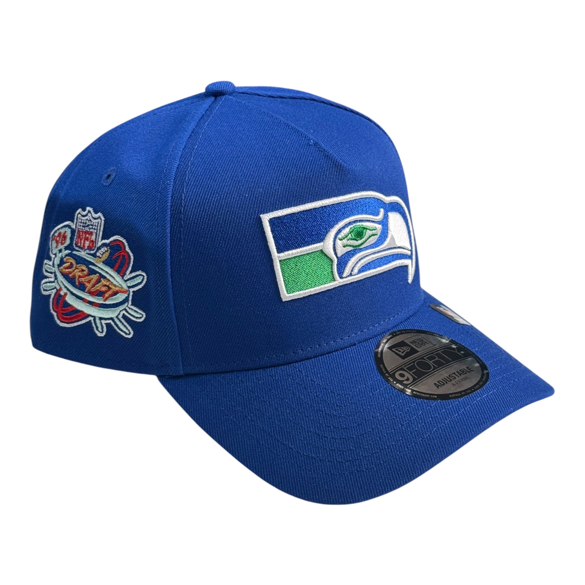 New Era 940 A-Frame Snapback Seattle Seahawks Blue