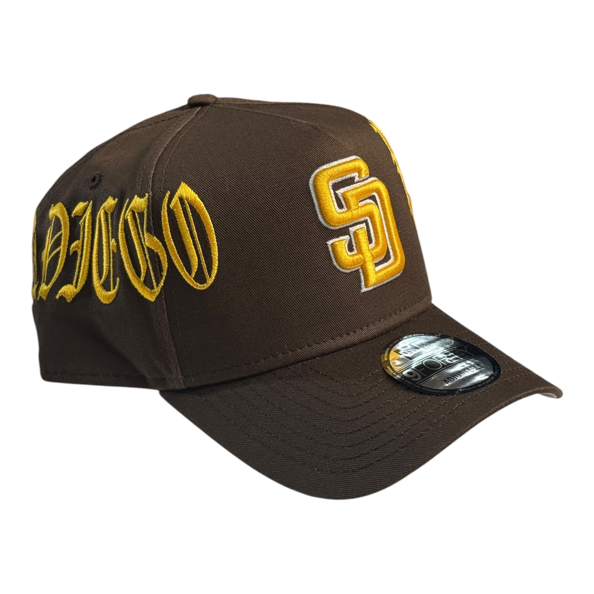 New Era 940 A-Frame Snapback San Diego Padres Brown