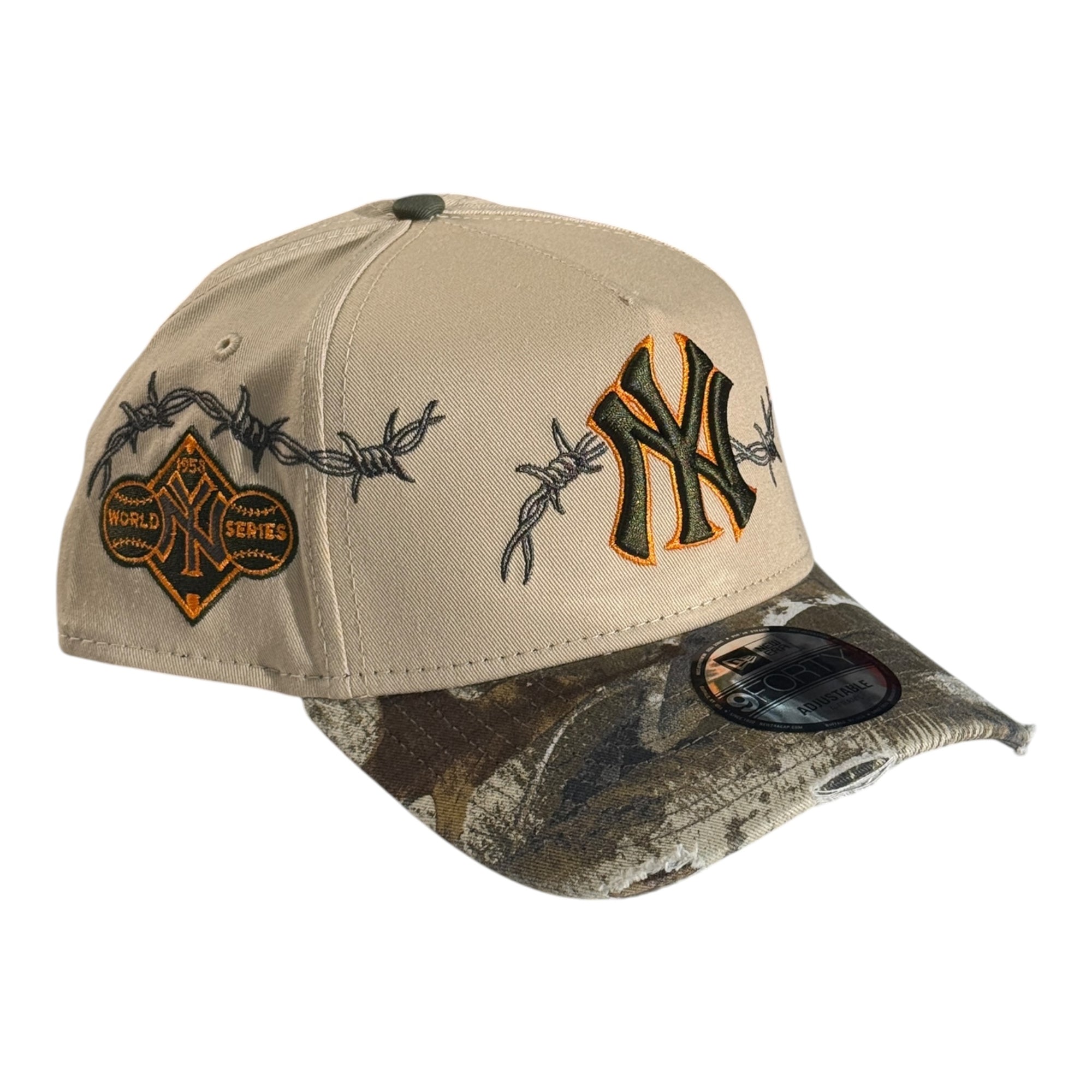 New Era 940 A-Frame Snapback New York Yankees Khaki/Real Tree