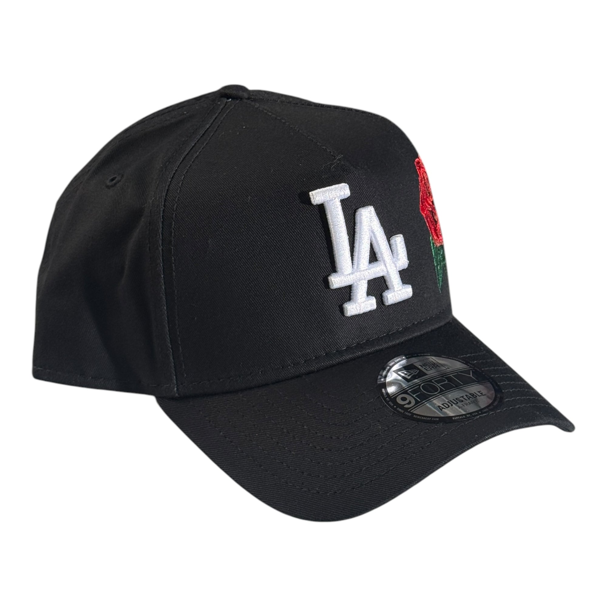 New Era 940 A-Frame Snapback Los Angeles Dodgers Rose Black