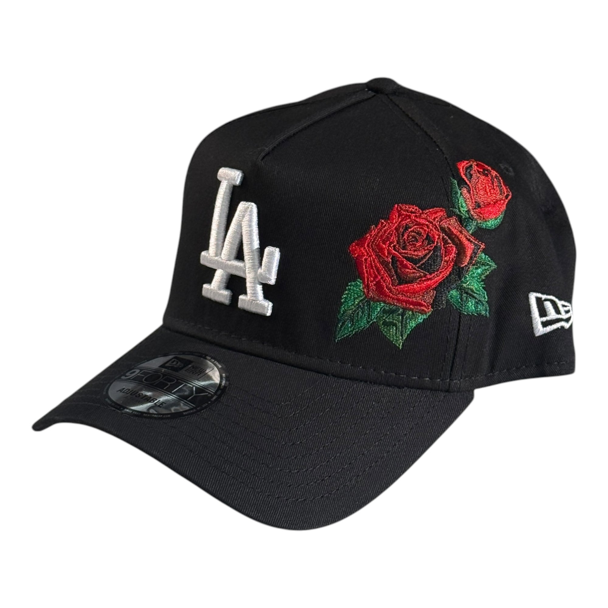 New Era 940 A-Frame Snapback Los Angeles Dodgers Rose Black