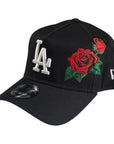 New Era 940 A-Frame Snapback Los Angeles Dodgers Rose Black