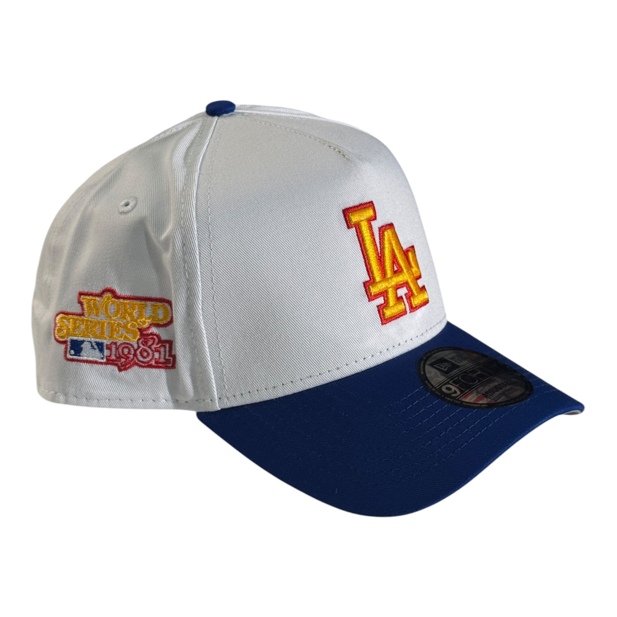 New Era 940 A-Frame Snapback Los Angeles Dodgers White/Blue
