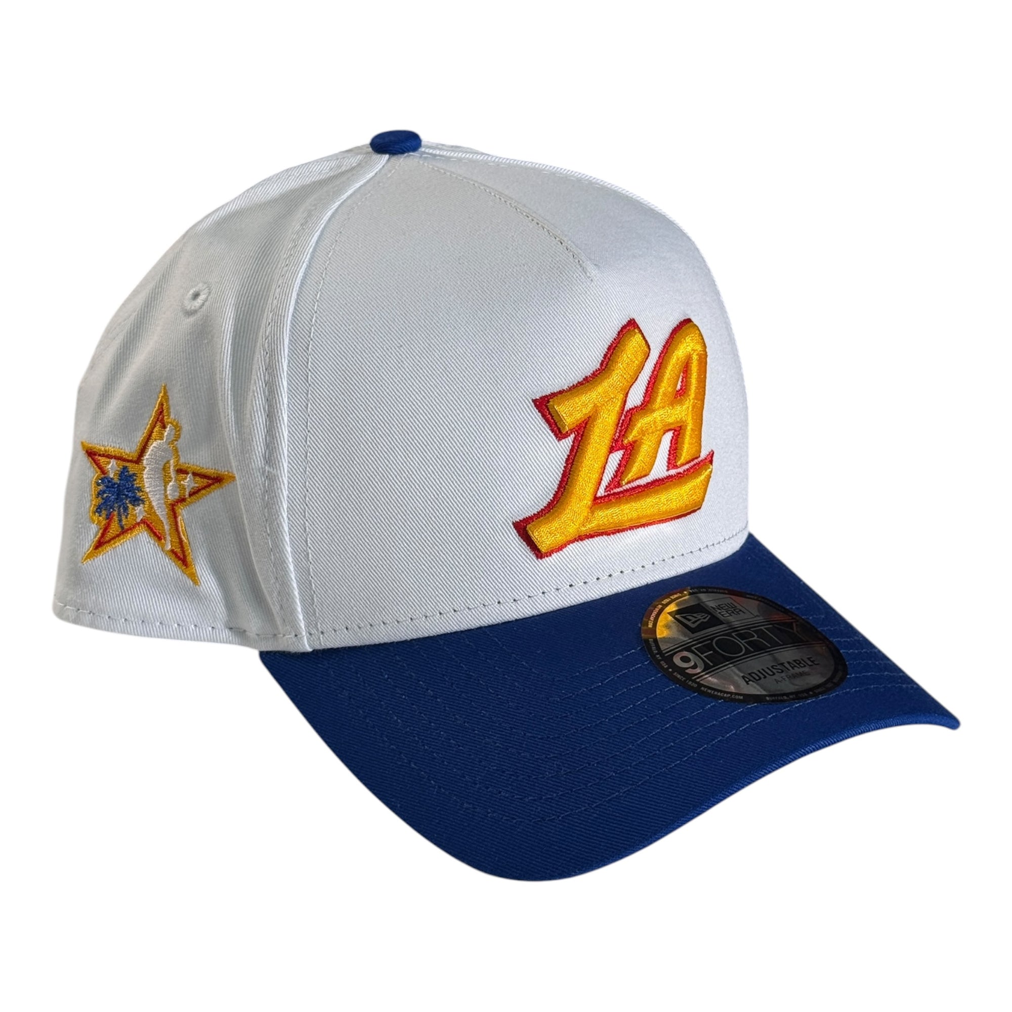 New Era 940 A-Frame Snapback Los Angeles Clippers White/Blue