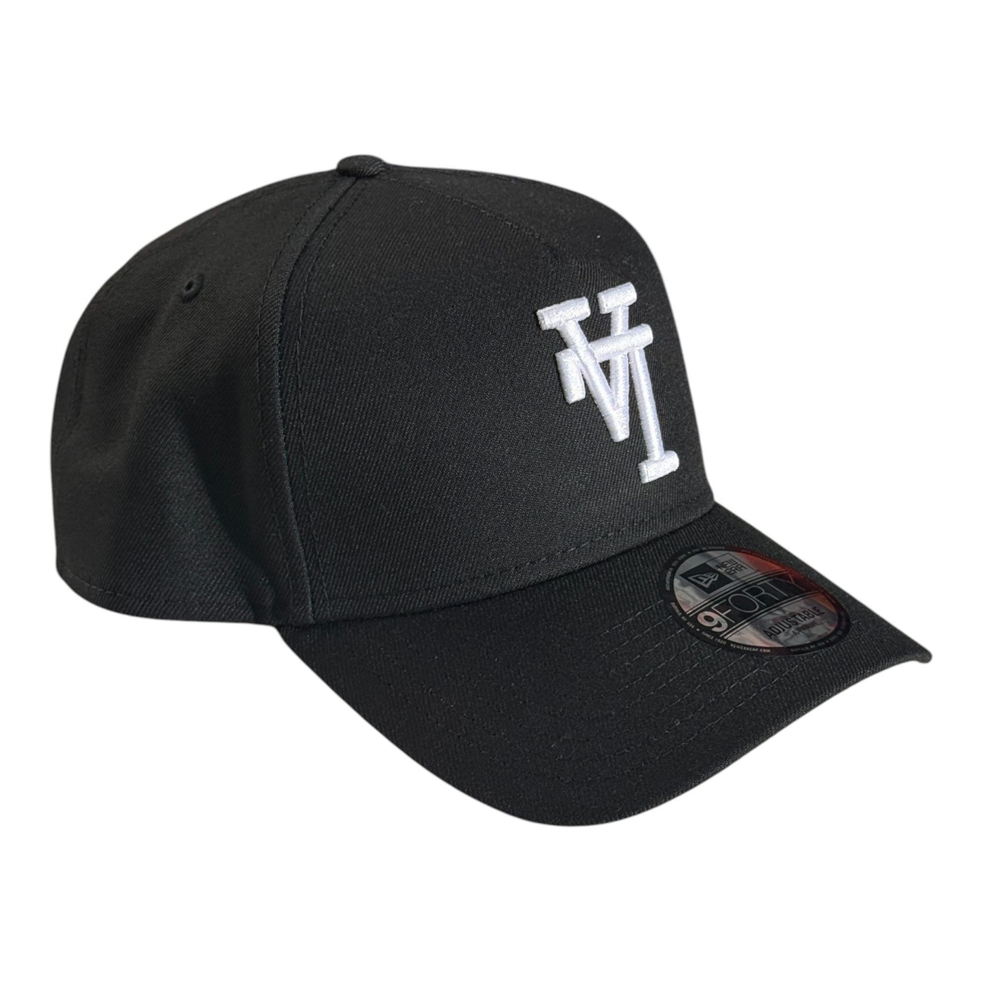 New Era 940 A-Frame Snapback Los Angeles Dodgers Upside Down Black