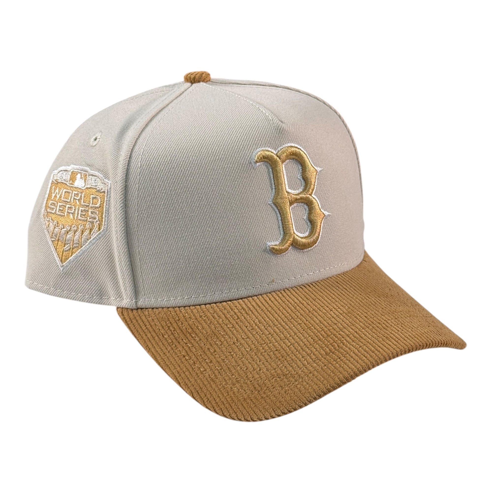 New Era 940 A-Frame Snapback Boston Red Sox Stone/Harvest
