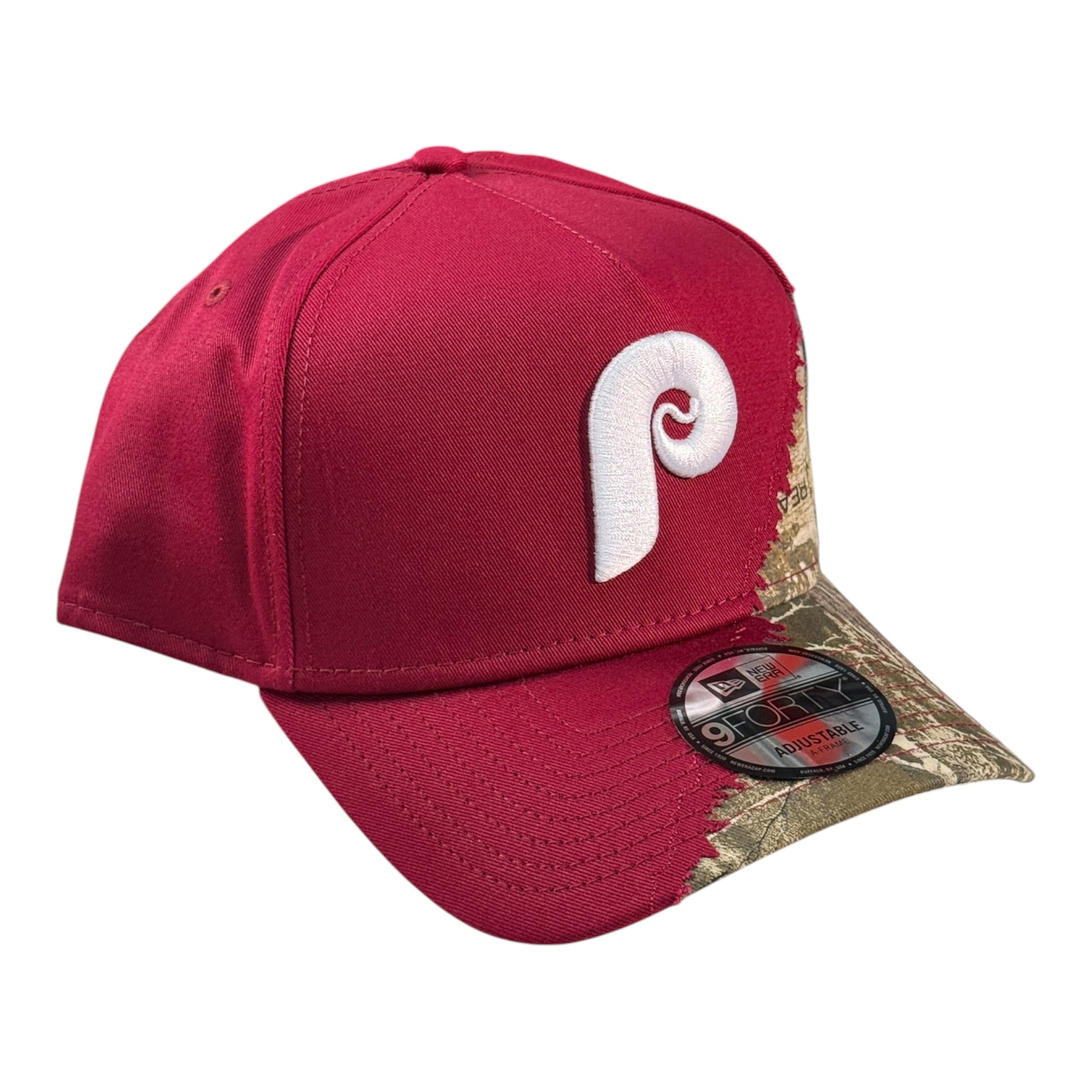 New Era 940 A-Frame Snapback Philadelphia Phillies Red/Real Tree