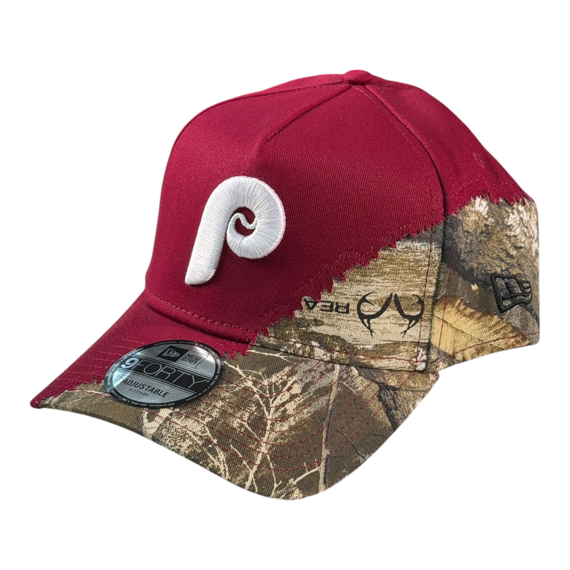 New Era 940 A-Frame Snapback Philadelphia Phillies Red/Real Tree