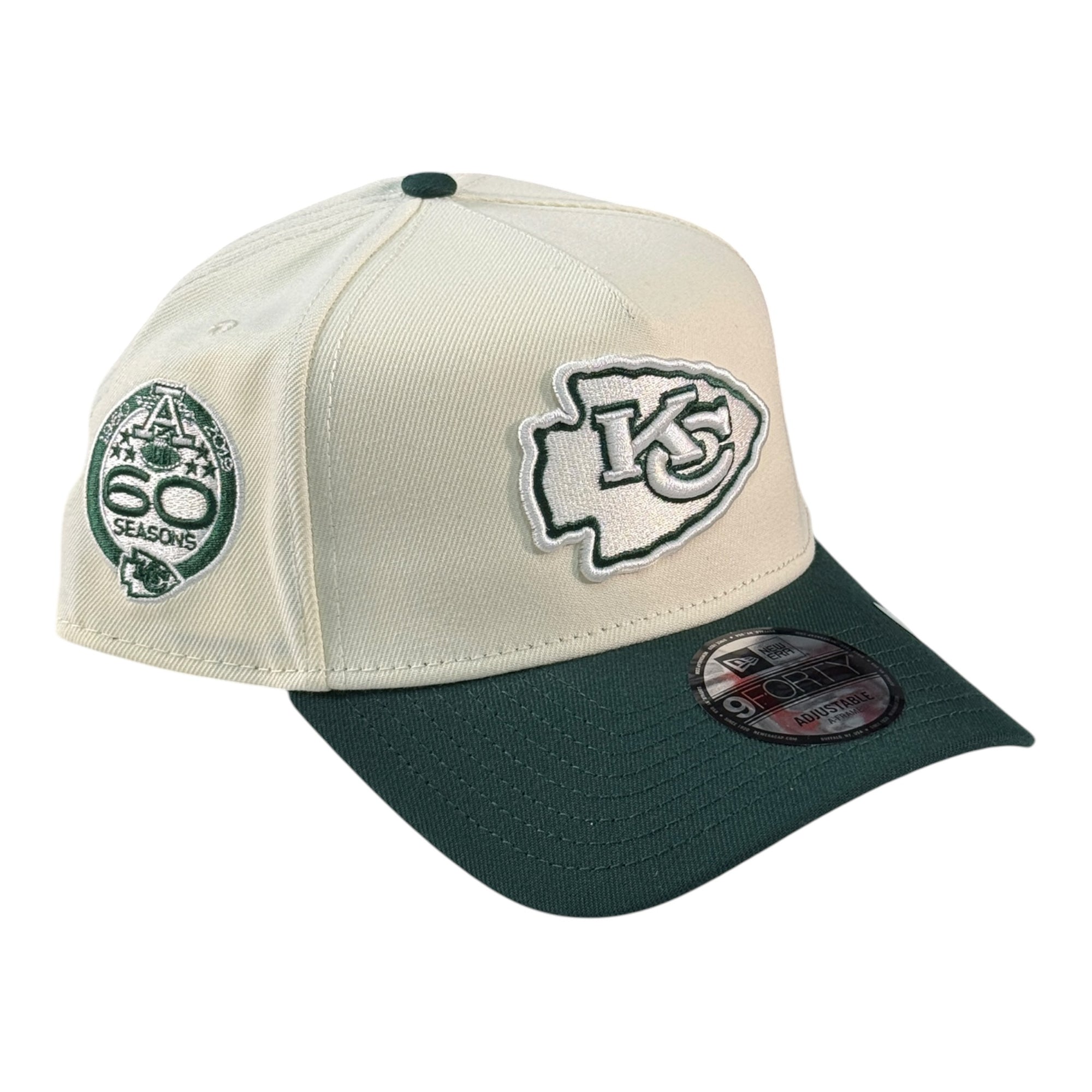 New Era 940 A-Frame Snapback Kansas City Chiefs Chrome/Green