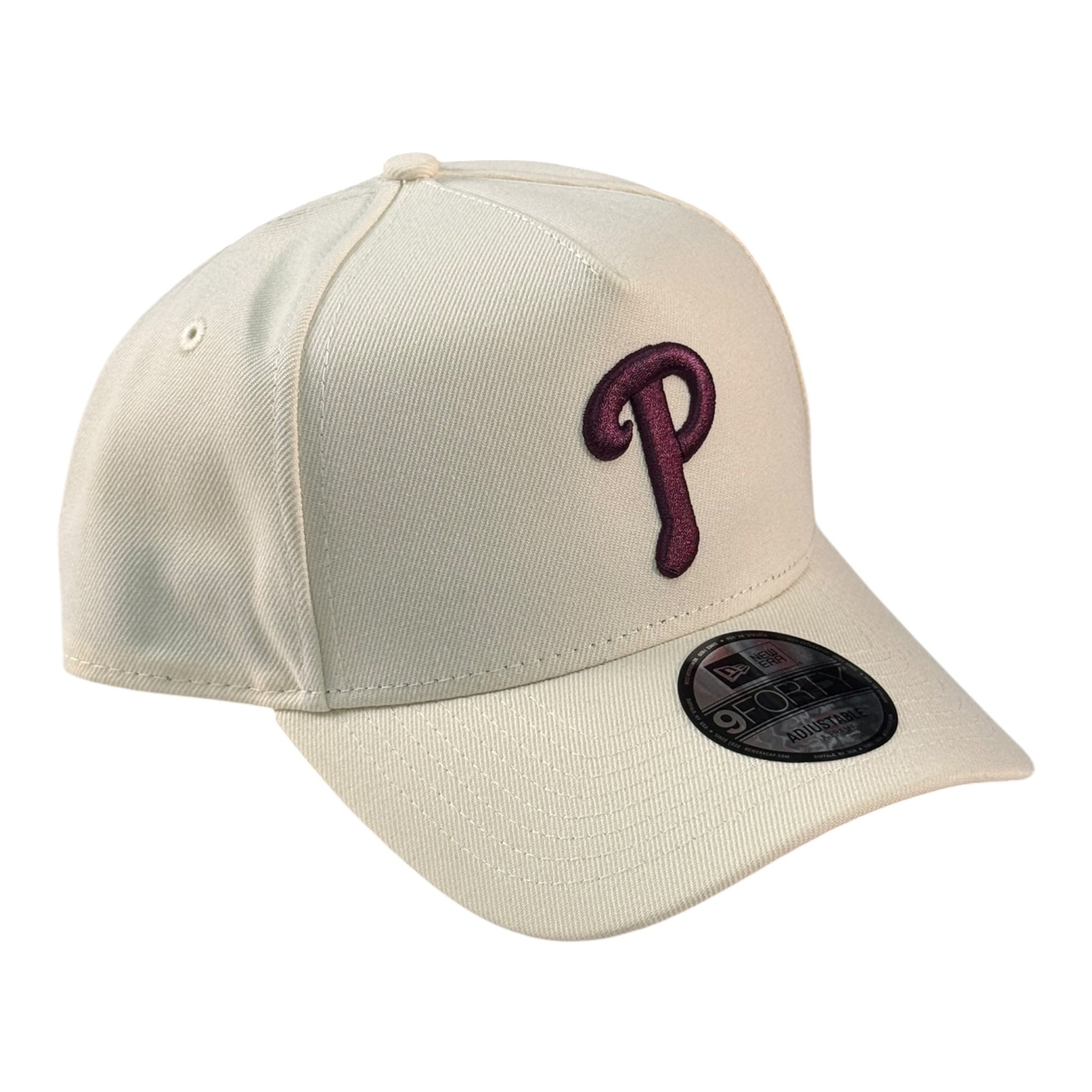 New Era 940 A-Frame Snapback Philadelphia Phillies Chrome/Maroon