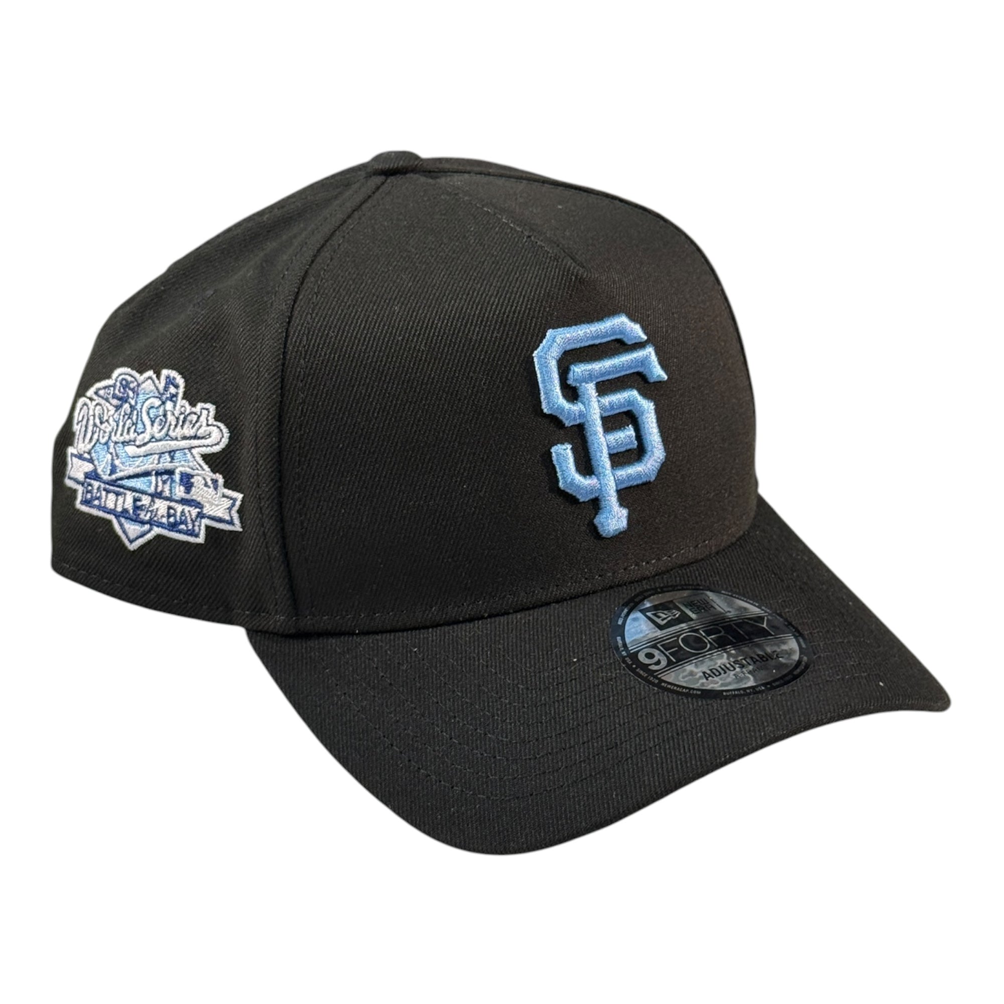 New Era 940 A-Frame Snapback San Francisco Giants Black/Light Blue