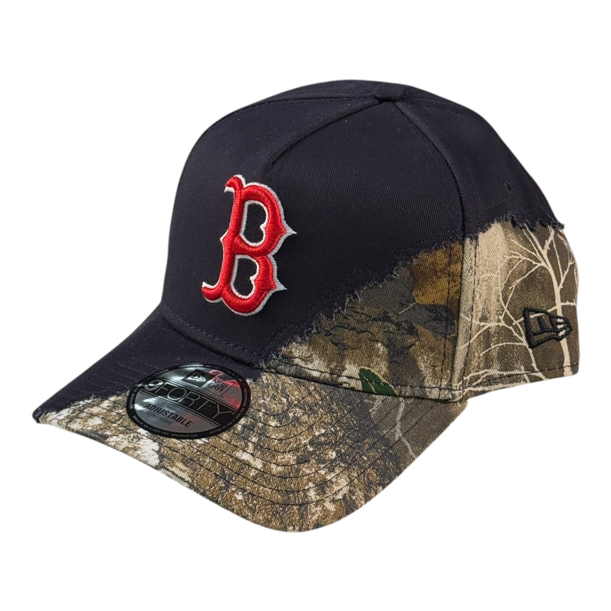 New Era 940 A-Frame Snapback Boston Red Sox Navy/Real Tree