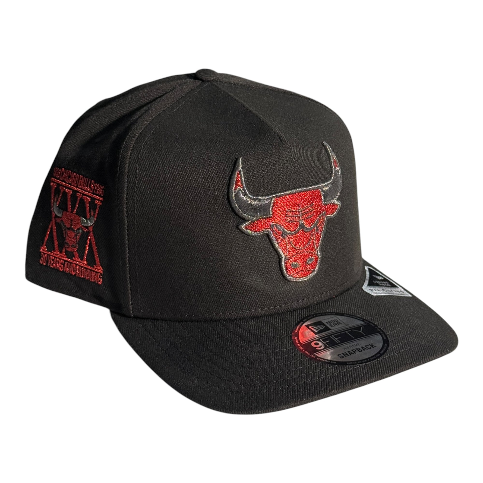 New Era 950 A-Frame Snapback Chicago Bulls Black/Red