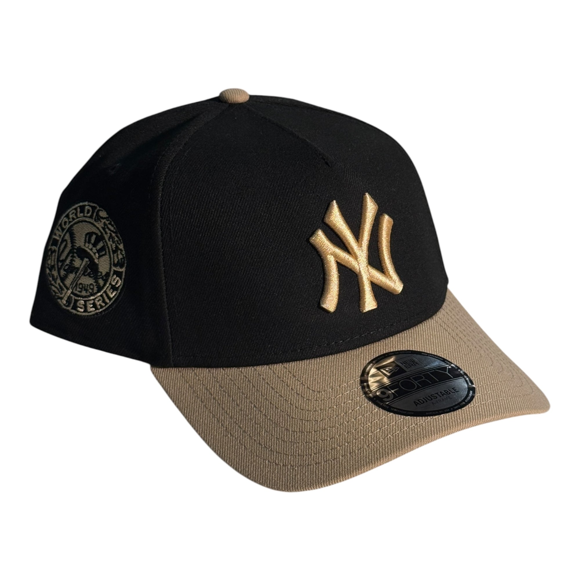 New Era 940 A-Frame Snapback New York Yankees Black/Khaki