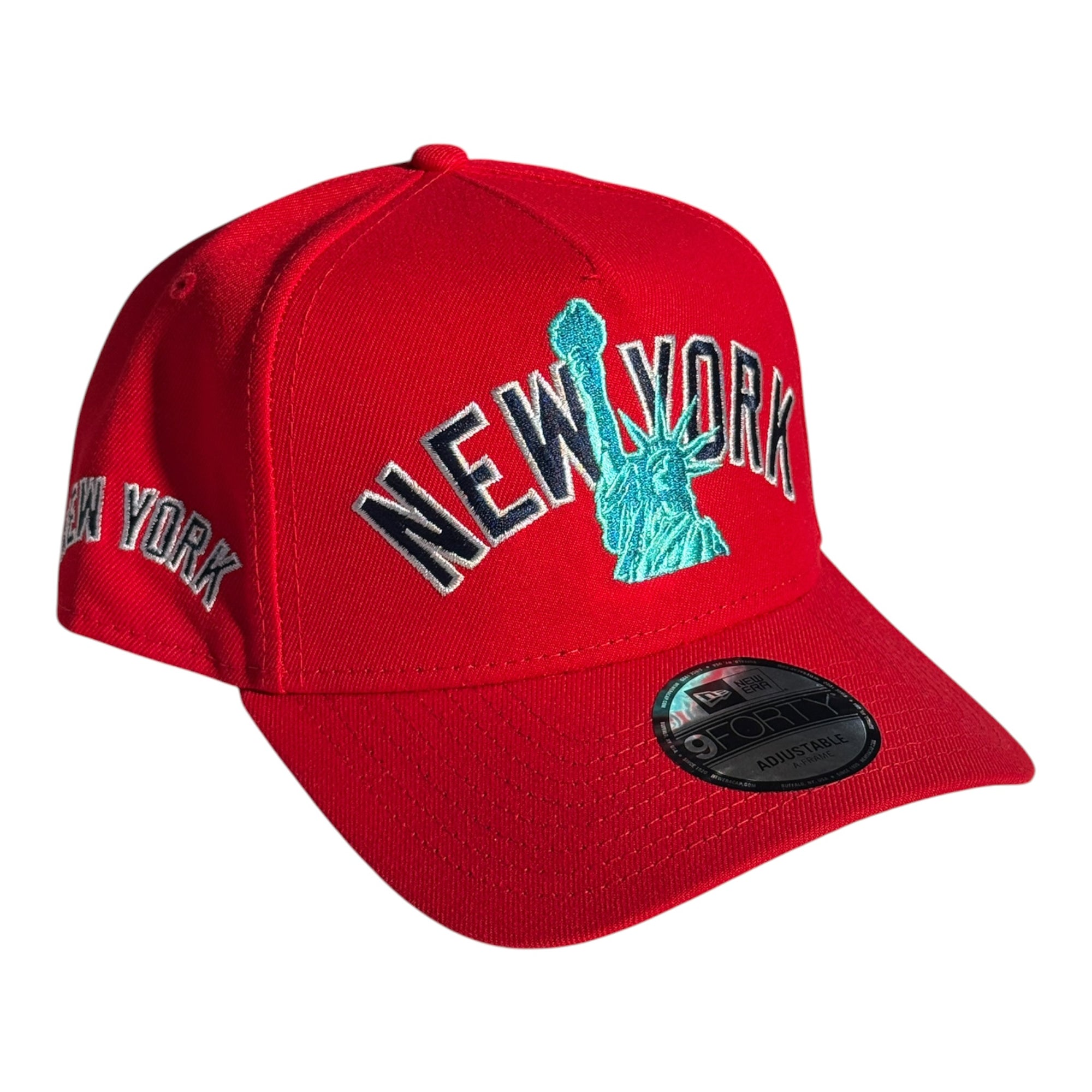 New Era 940 A-Frame Snapback New York Yankees Statue Red