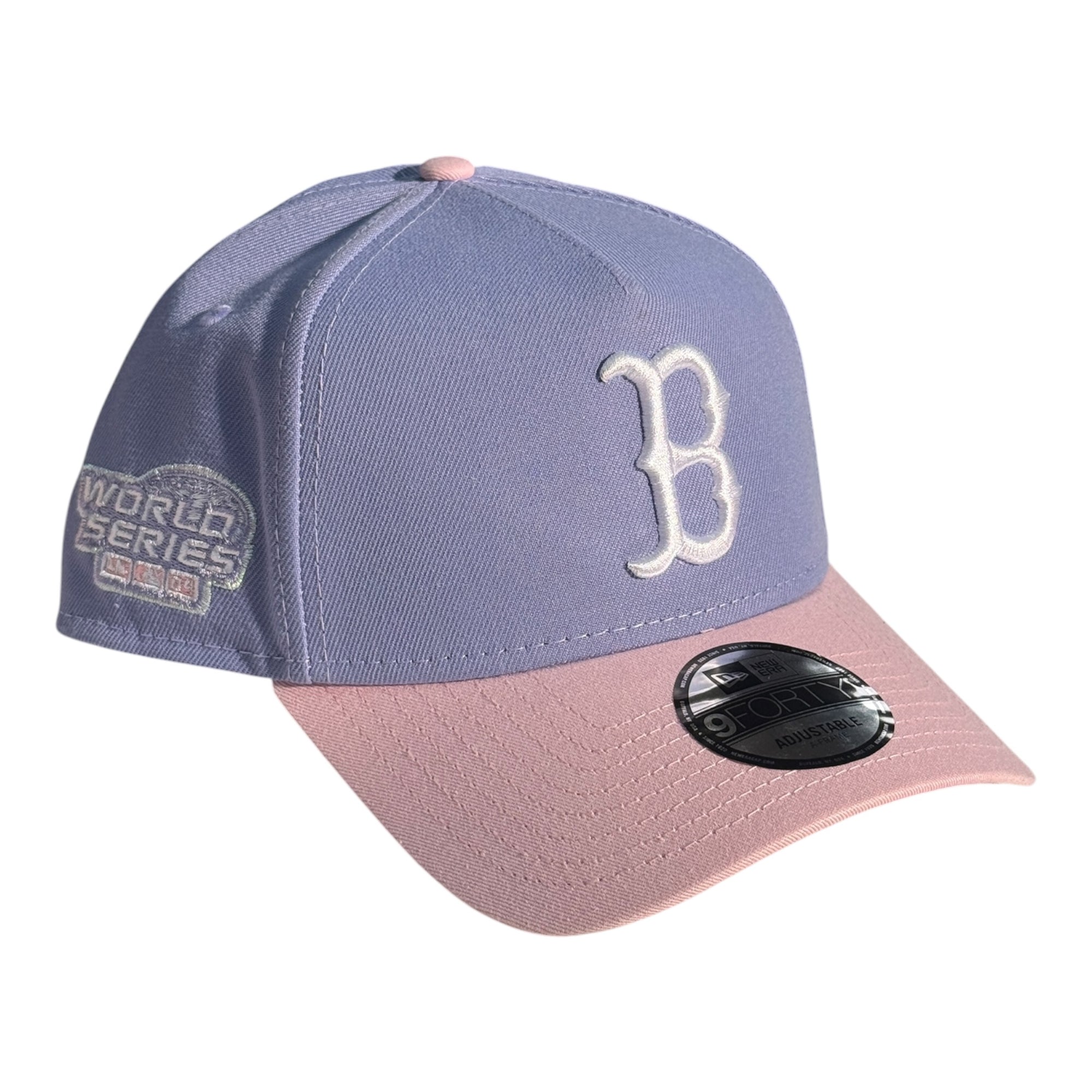 New Era 940 A-Frame Snapback Boston Red Sox Purple/Pink