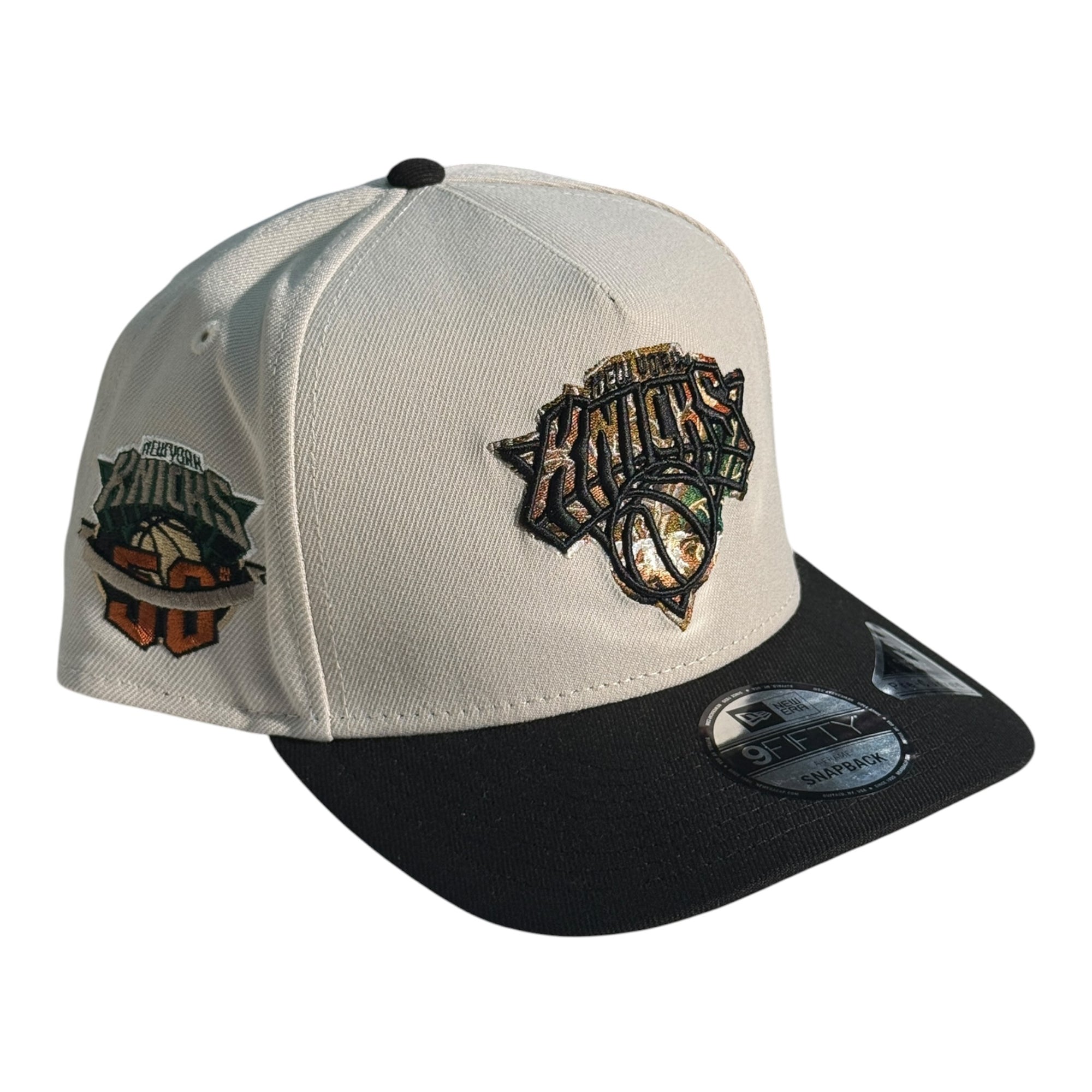 New Era 950 A-Frame Snapback New York Knicks Camo Stone/Black
