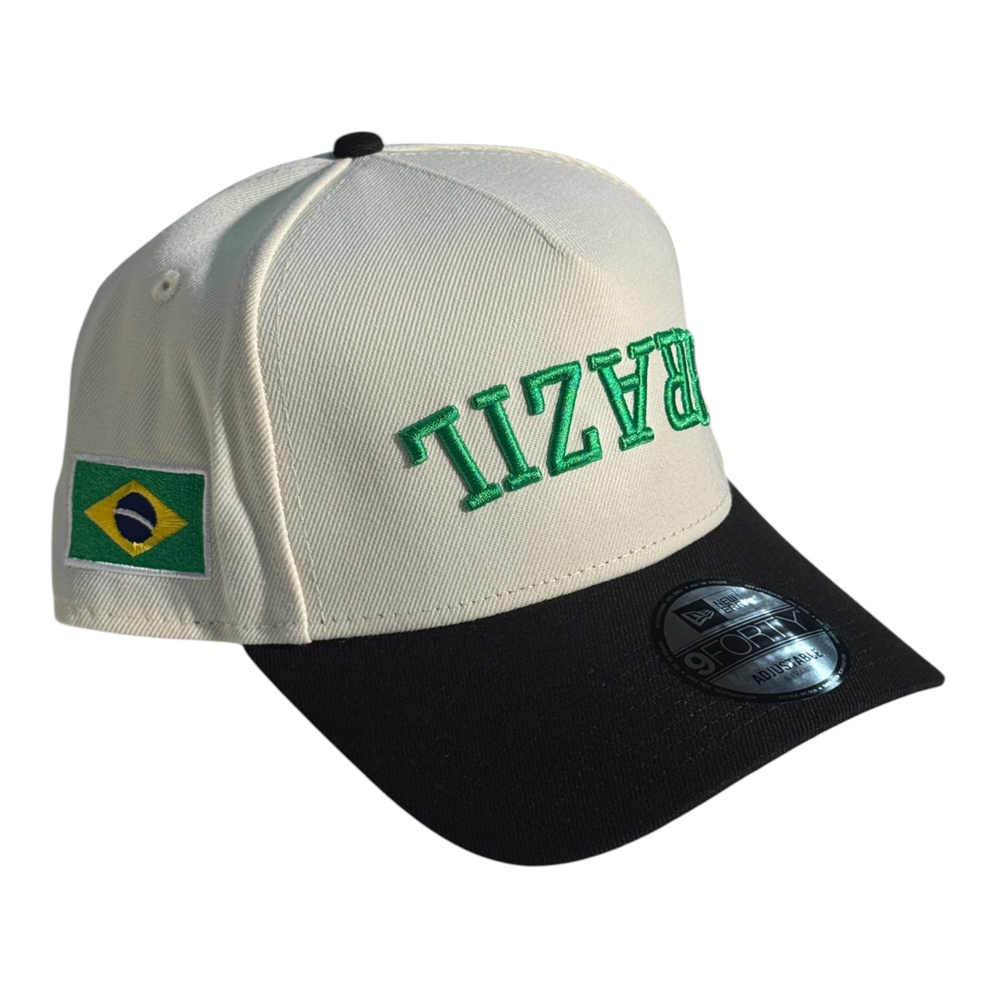 New Era 940 A-Frame Snapback Brazil Stone/Black