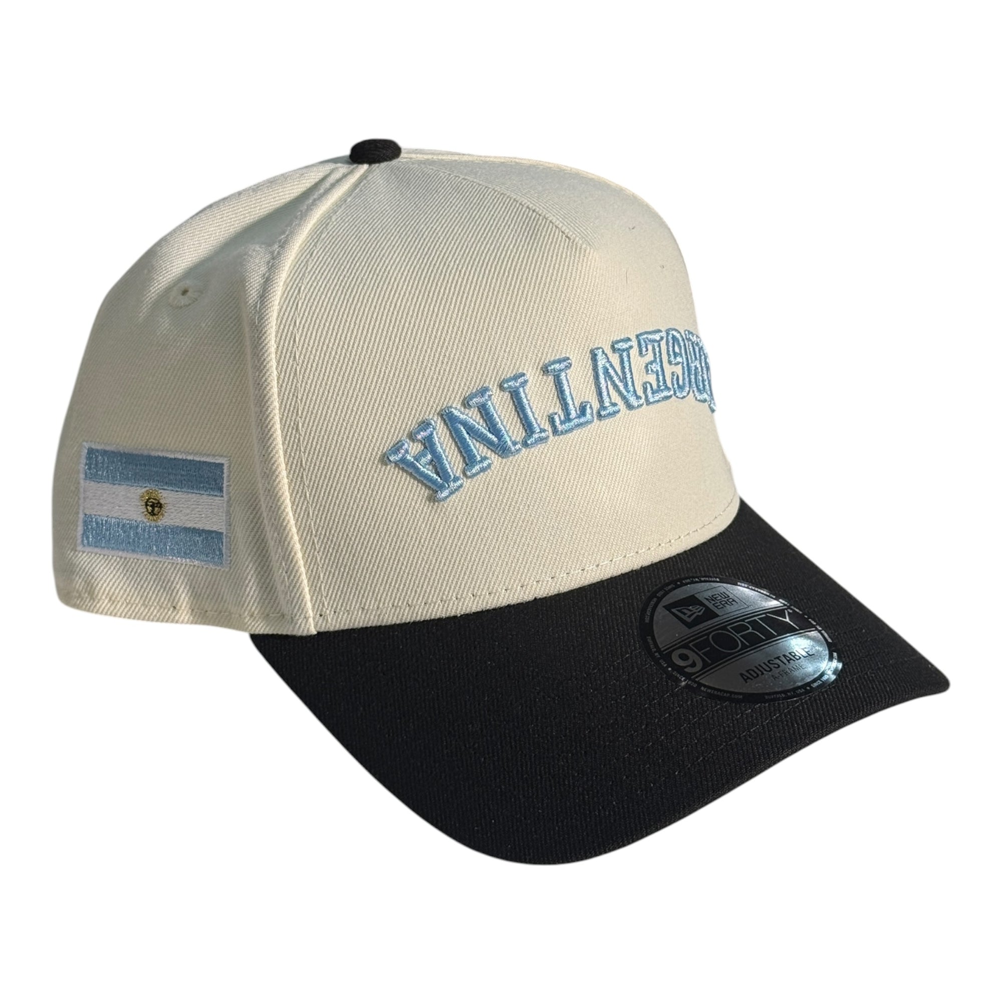 New Era 940 A-Frame Snapback Argentina Stone/Black