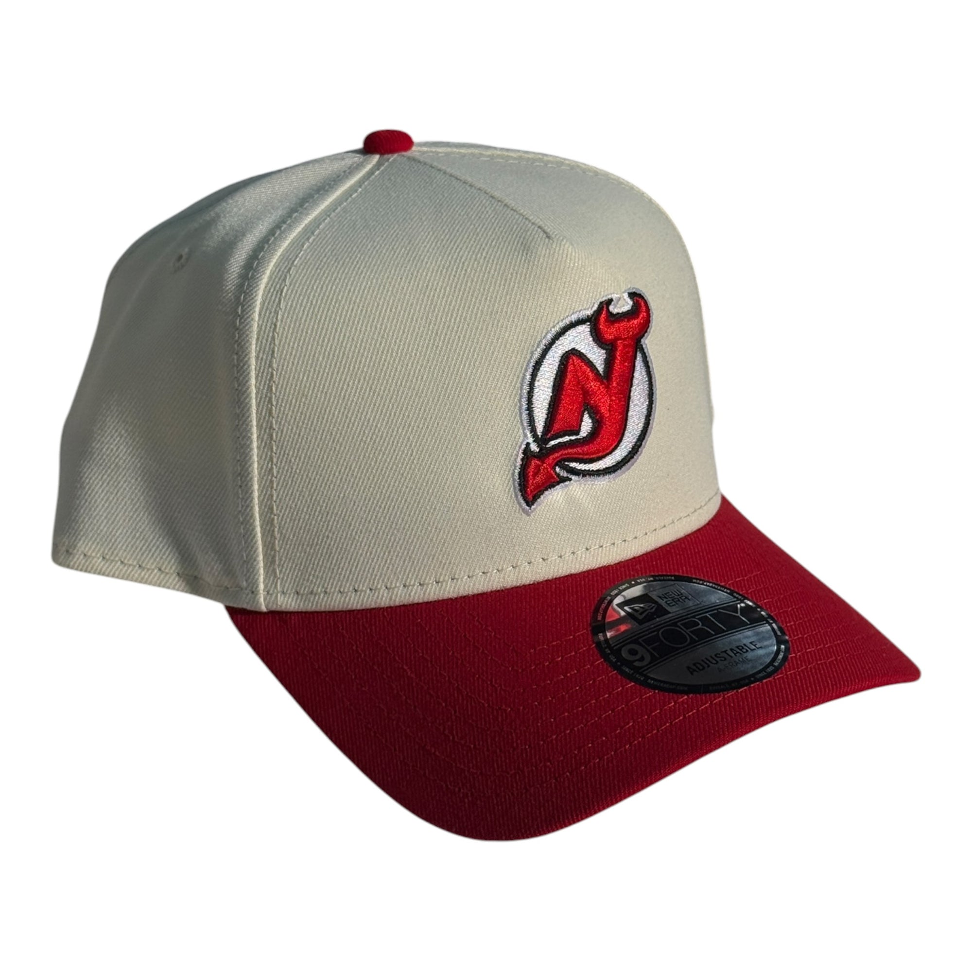 New Era 940 A-Frame Snapback New Jersey Devils Stone/Red
