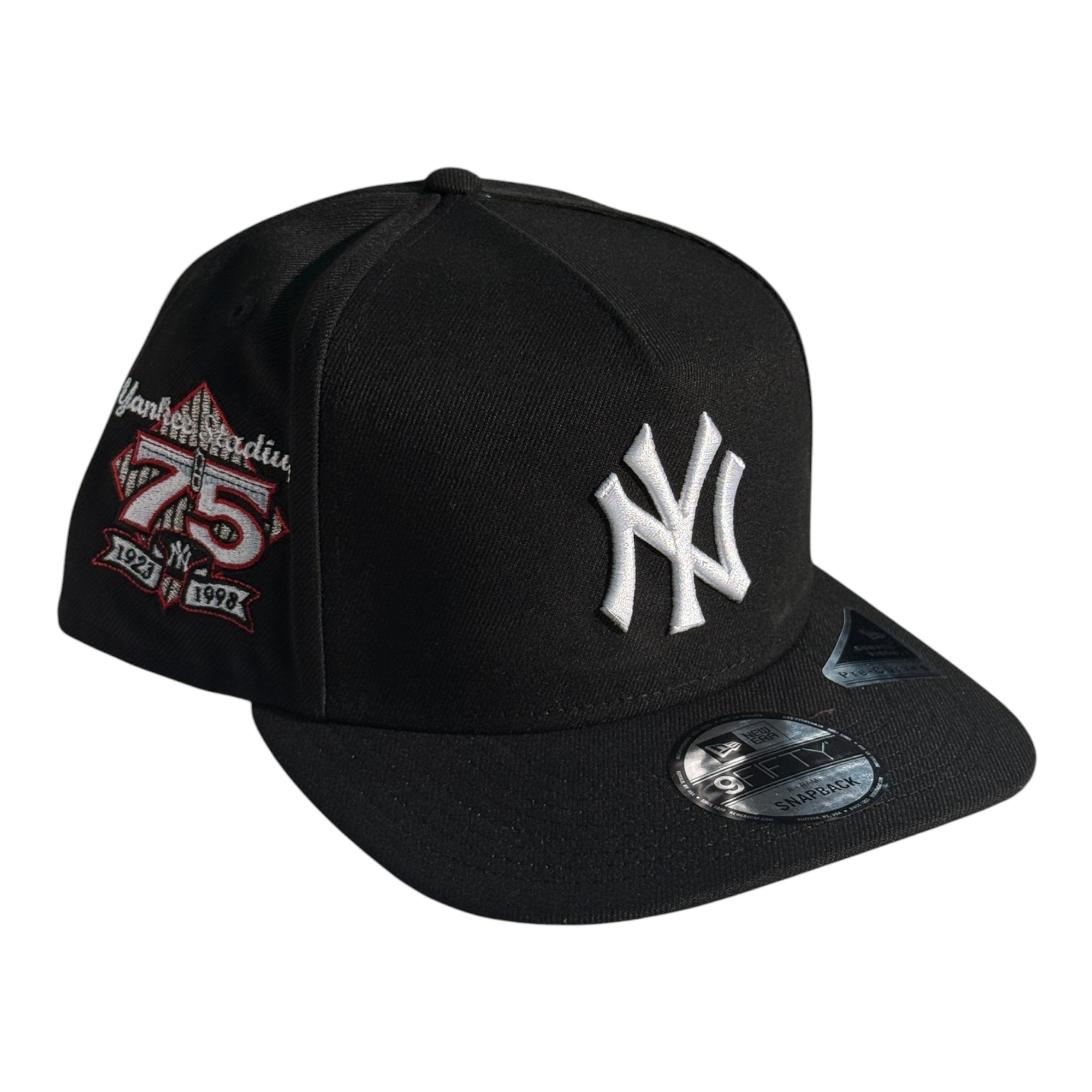 New Era 950 A-Frame Snapback New York Yankees Black (75th Patch)
