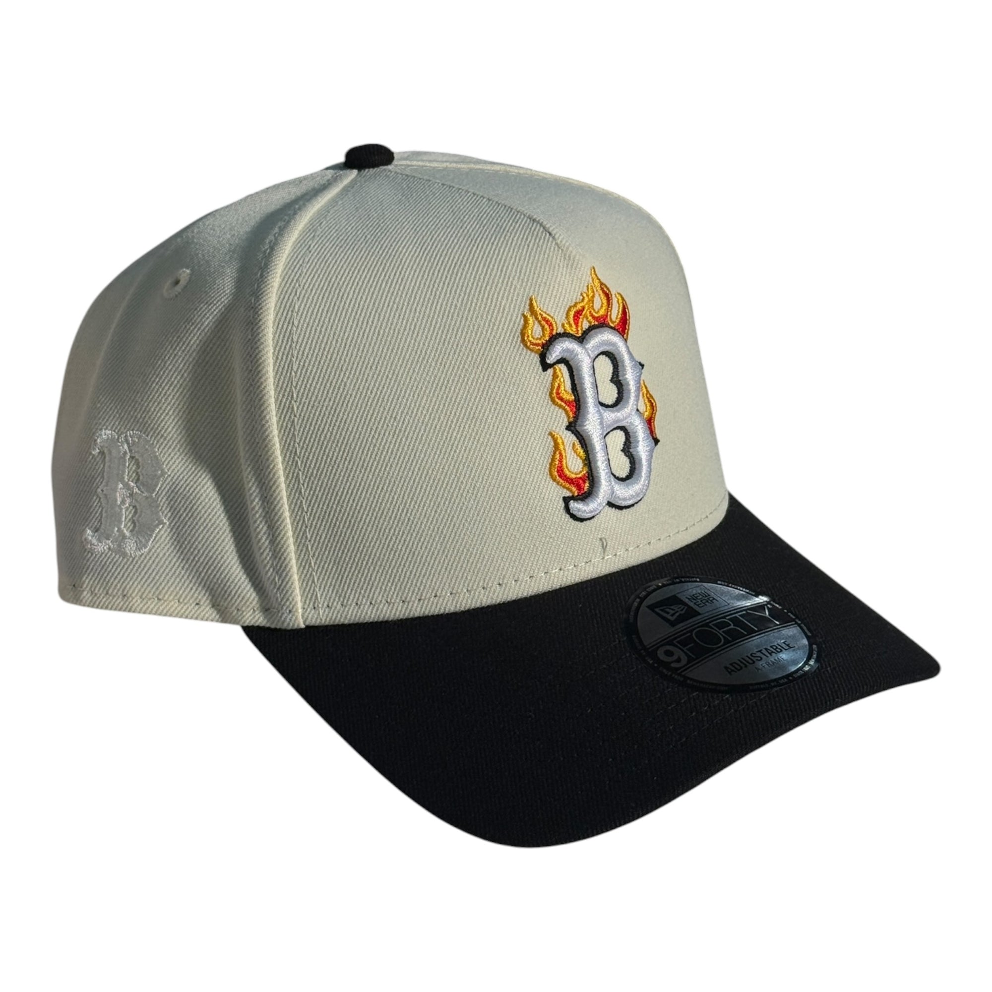 New Era 940 A-Frame Snapback Boston Red Sox Flame Stone/Black