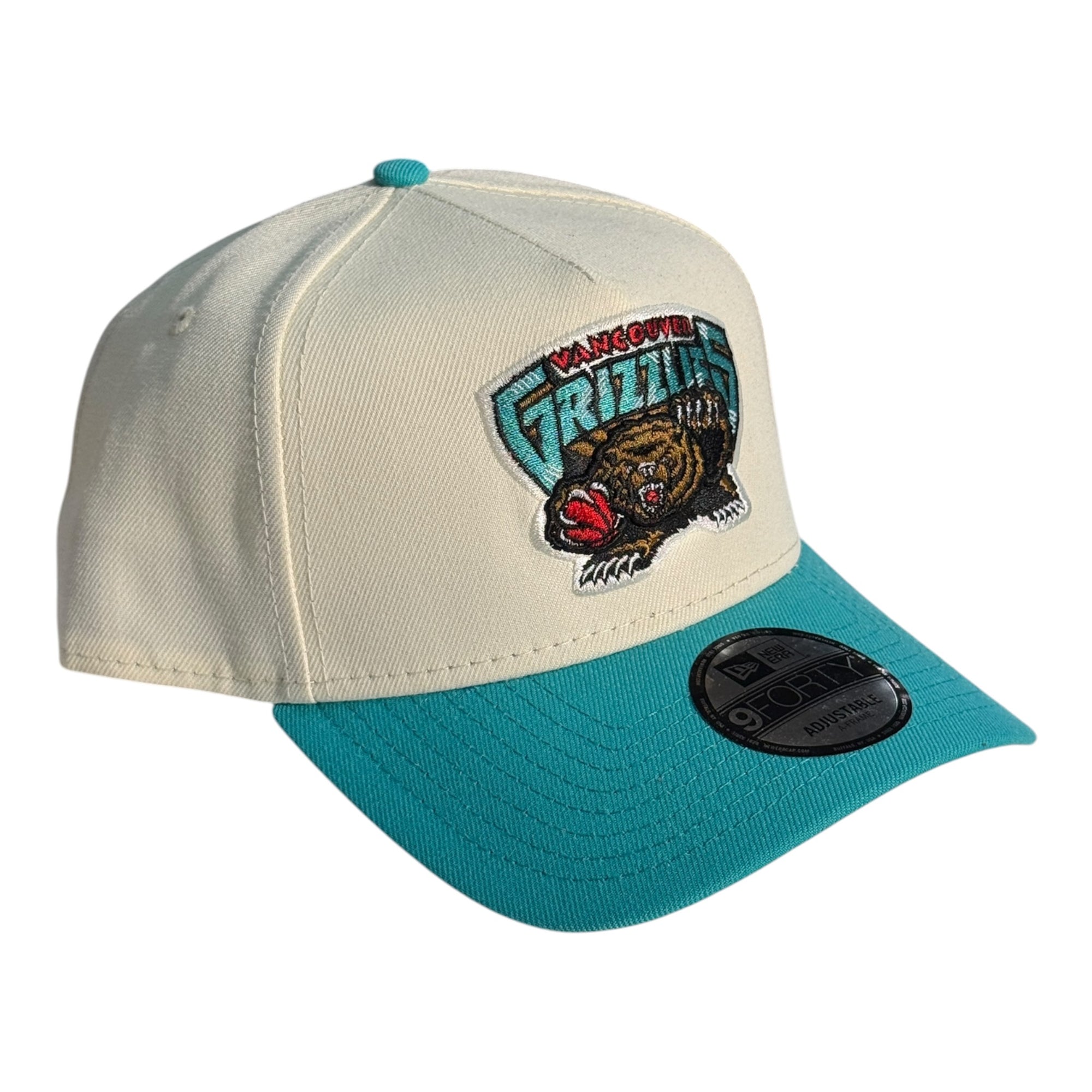 New Era 940 A-Frame Snapback Memphis Grizzlies White/Blue