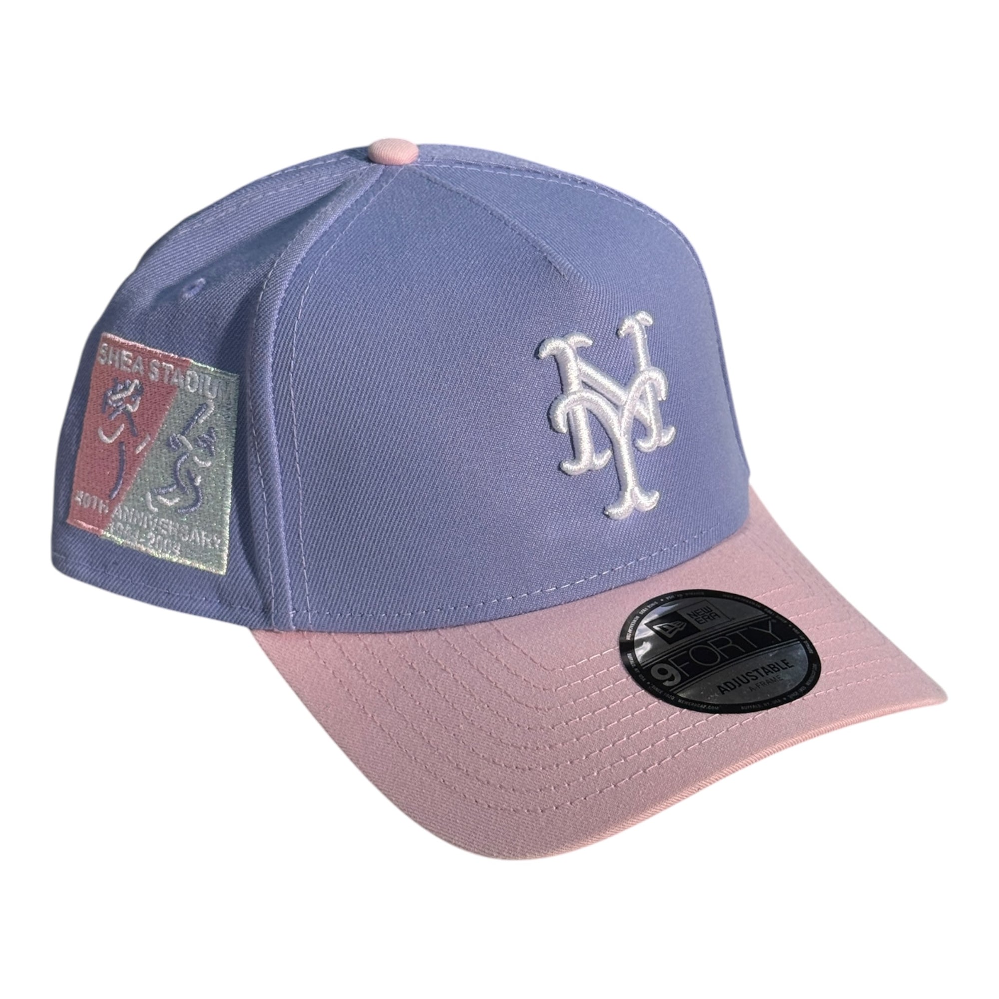 New Era 940 A-Frame Snapback New York Mets Purple/Pink