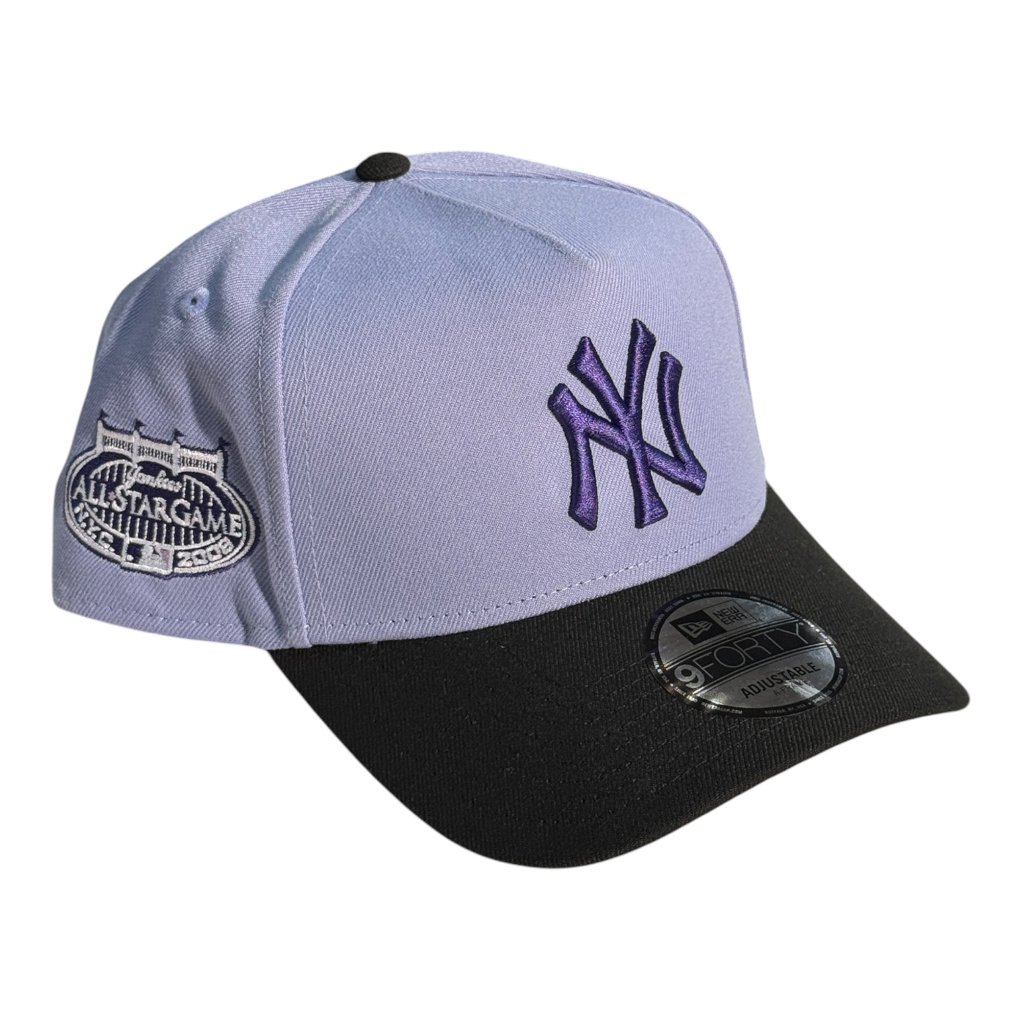 New Era 940 A-Frame Snapback New York Yankees Light Purple/Black