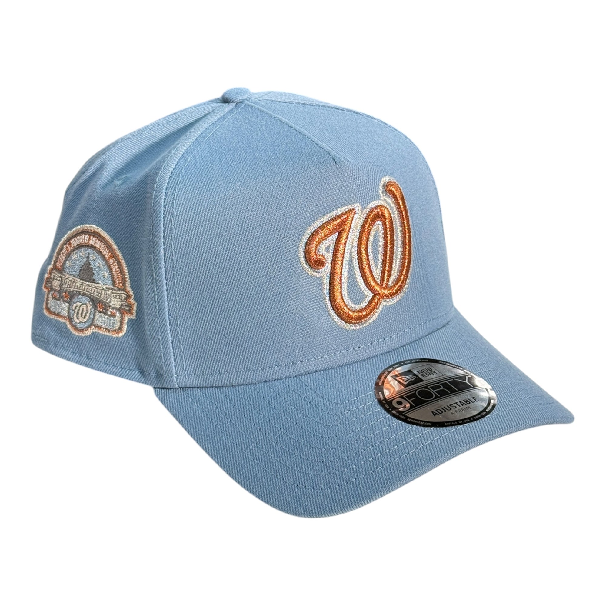 New Era 940 A-Frame Snapback Washington Nationals Blue/Copper