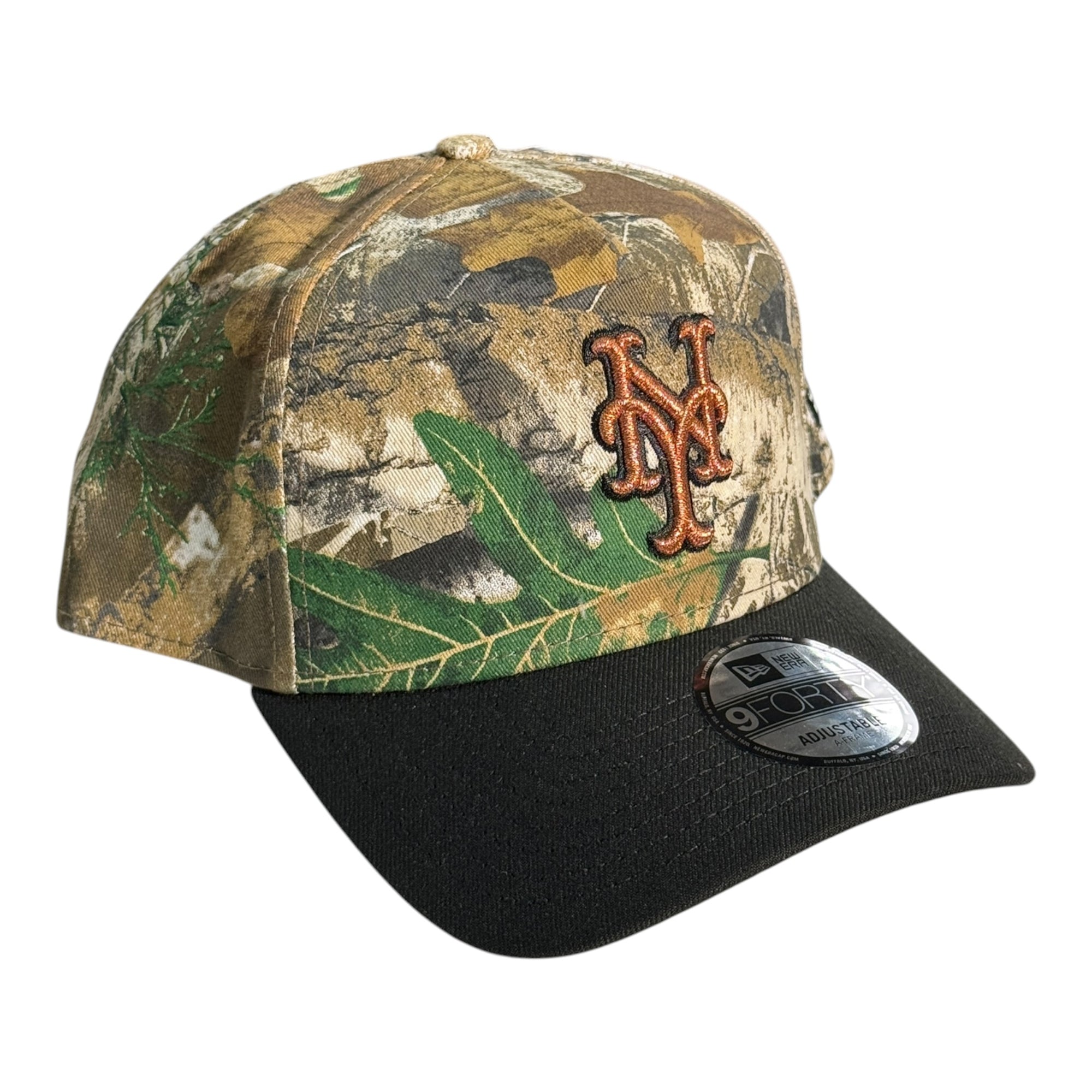 New Era 940 A-Frame Snapback New York Mets Real Tree/Black