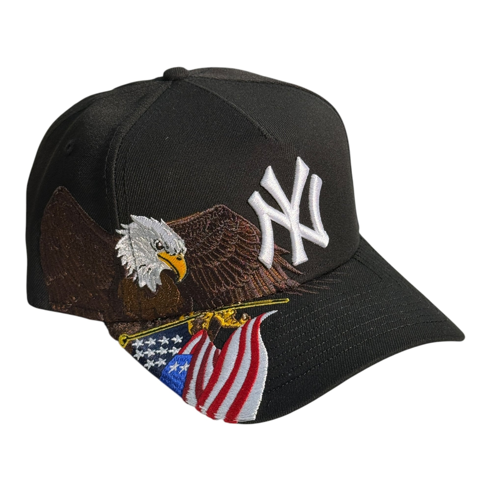 New Era 940 A-Frame Snapback New York Yankees Eagle Black
