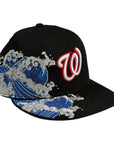 New Era 59Fifty Fitted Washington Natioanals Black (Waves)
