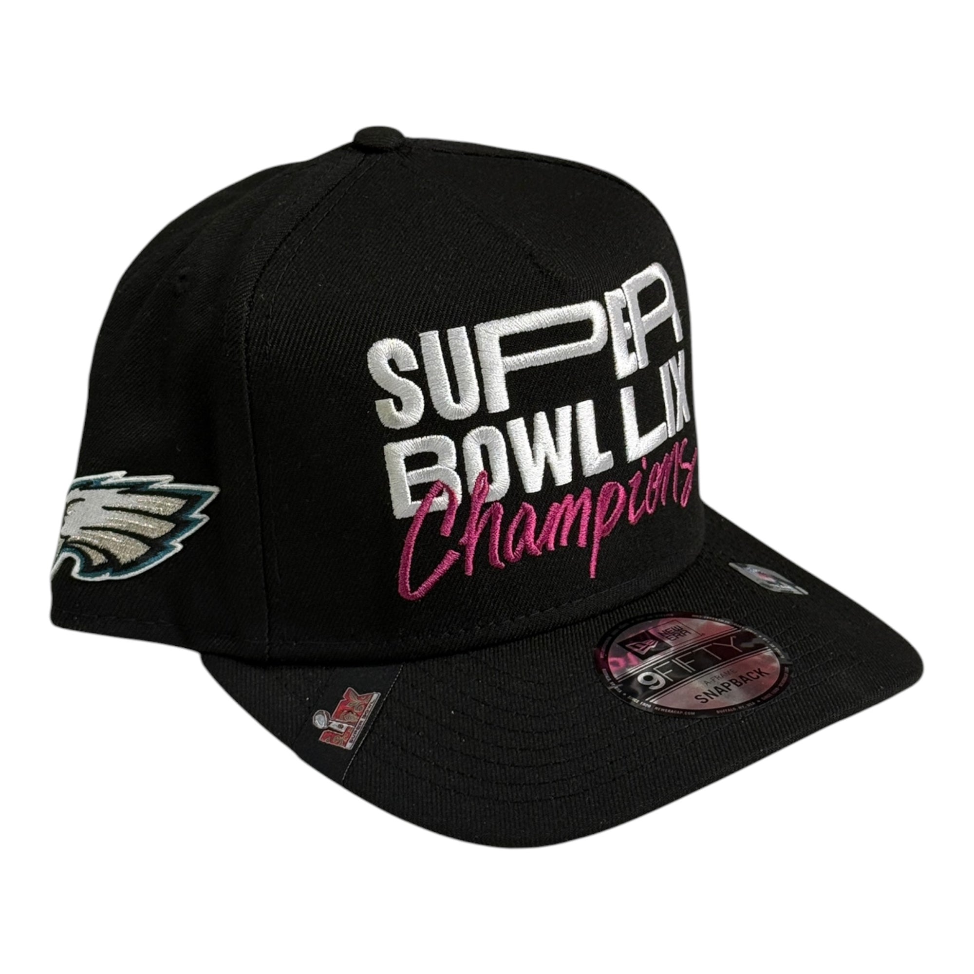 New Era 9Fifty A-Frame Snapback Philadelphia Eagles Black (Superbowl Champions)
