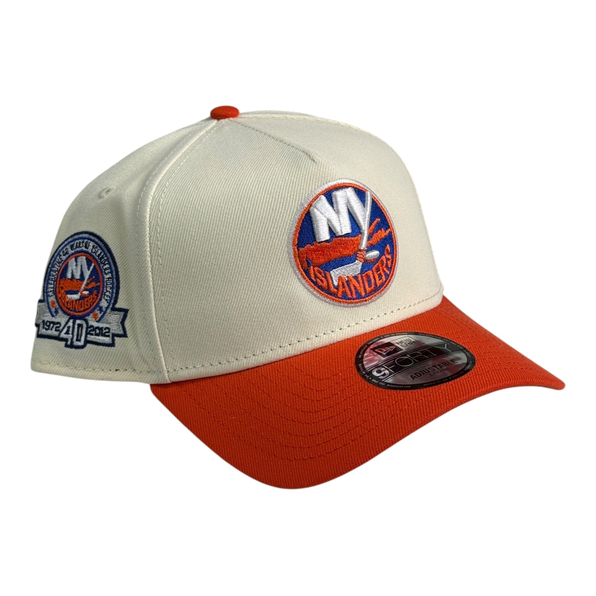 New Era 9Forty A-Frame Snapback New York Islanders Chrome/Orange