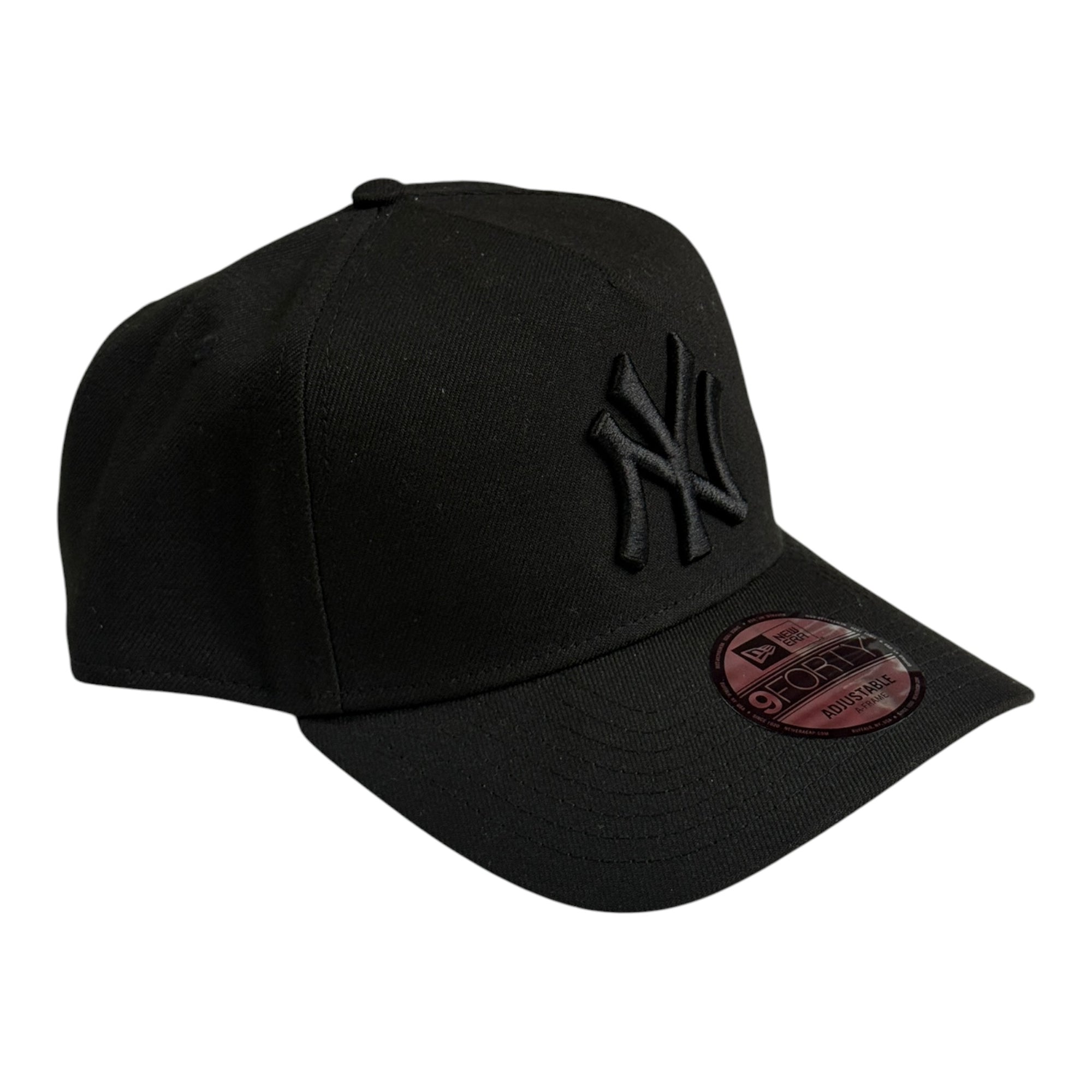 New Era 9Forty A-Frame Snapback New York Yankees Triple Black